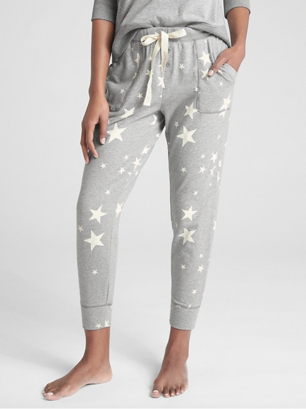 Gap Drawstring Joggers in French Terry