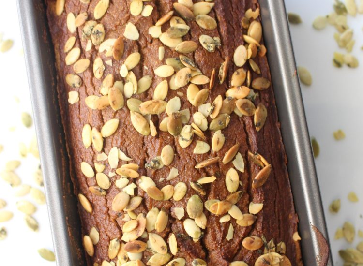 Healthy Paleo Pumpkin Bread