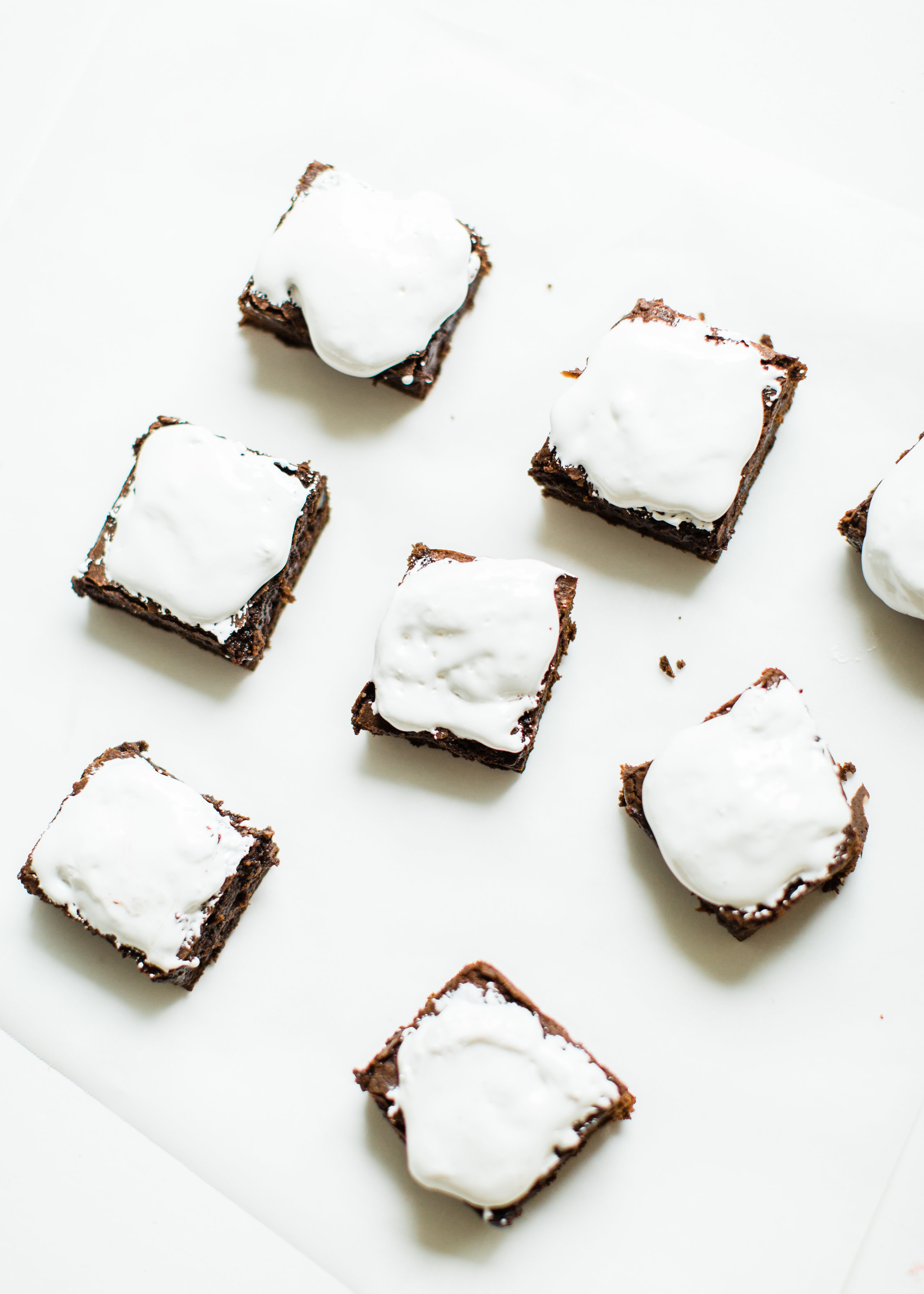 Fudgy Brownies #halloweendesserts | glitterinc.com | @glitterinc