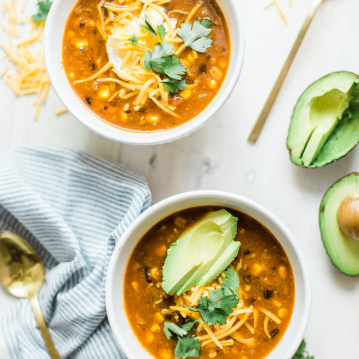 Copycat Trader Joe's Vegetarian Harvest Chili-image