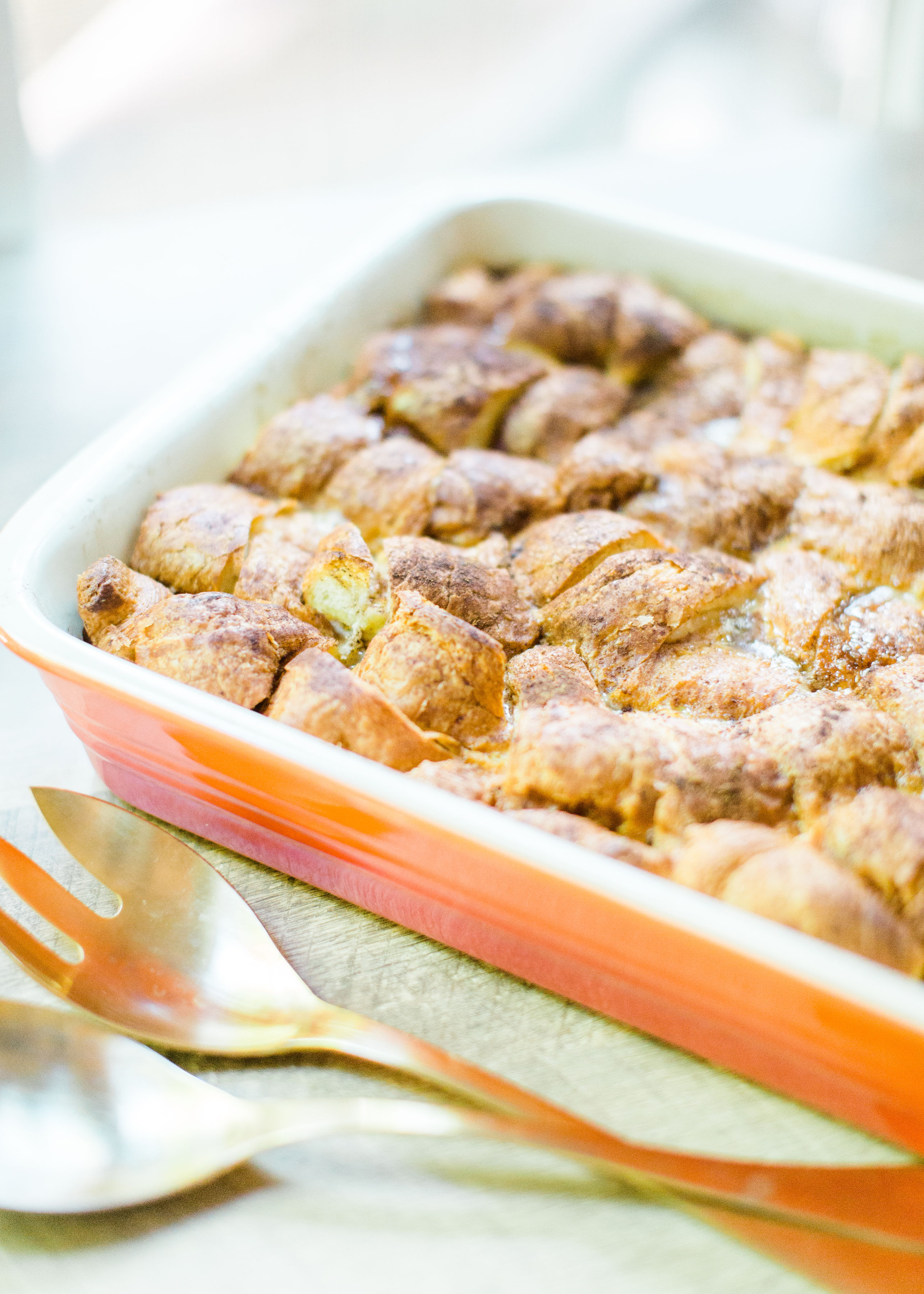 Look no further than this insanely amazing overnight crème brûlée french toast casserole. This decadent dessert has been a staple at our family brunches for years, and with this one special tweak, we've managed to make it even better. Read on for the details! Click through for the recipe. #cremebruleefrenchtoast #cremebruleefrenchtoastcasserole #brunch | glitterinc.com |