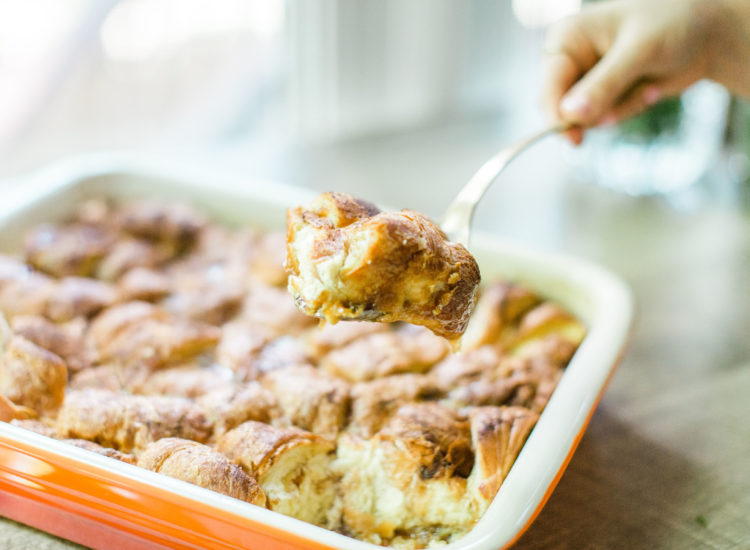 Creme Brulee French Toast Casserole - glitterinc.com - GlitterInc