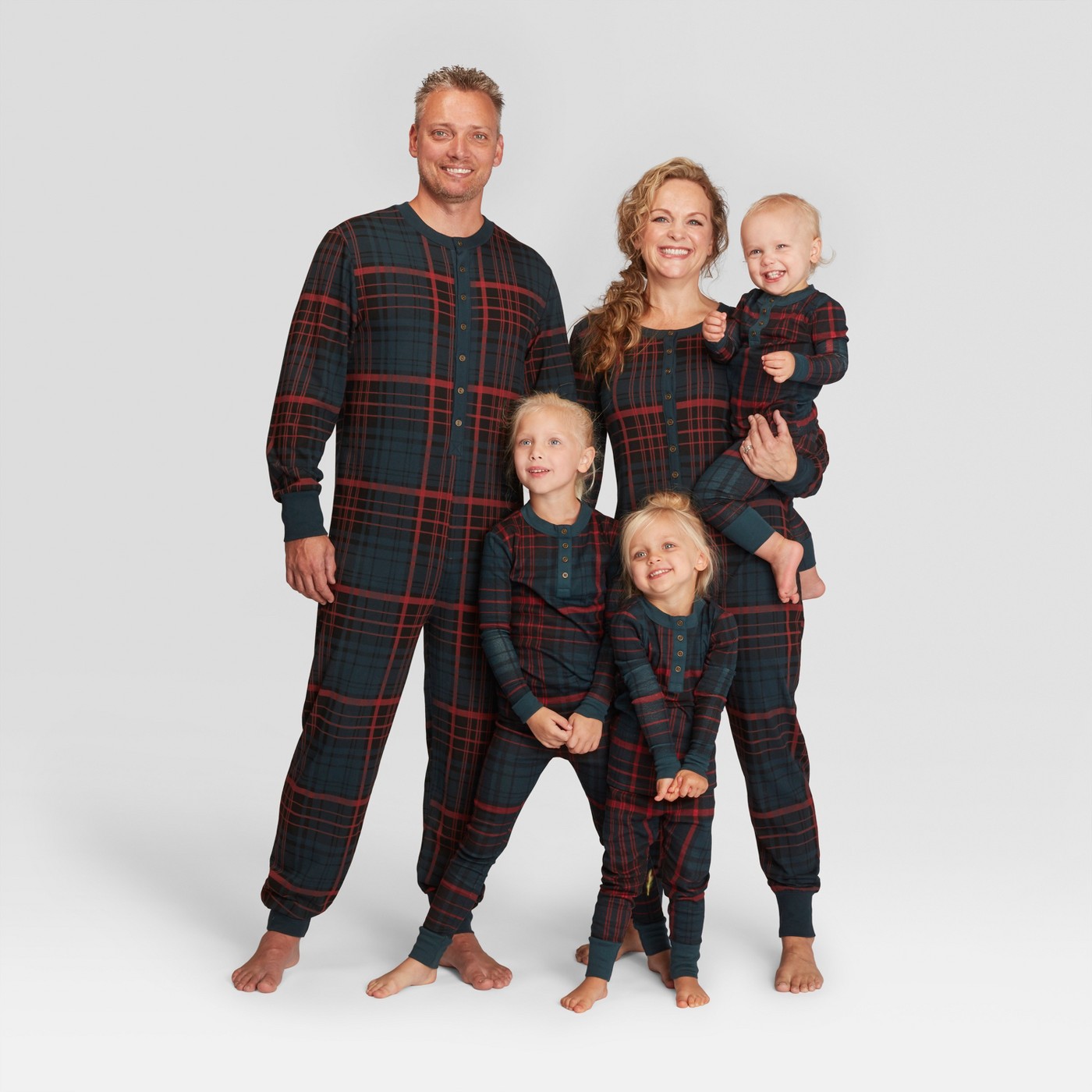 Hearth & Hand with Magnolia Plaid Holiday Family Pajamas Collection 