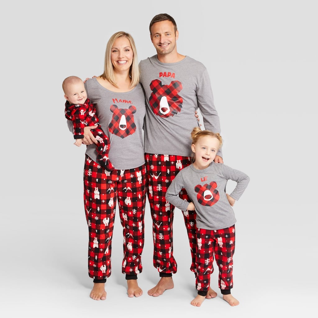 Holiday Bear Family Pajamas Collection 