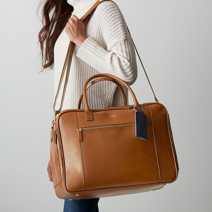 Mark & Graham Audrey Leather Weekender 