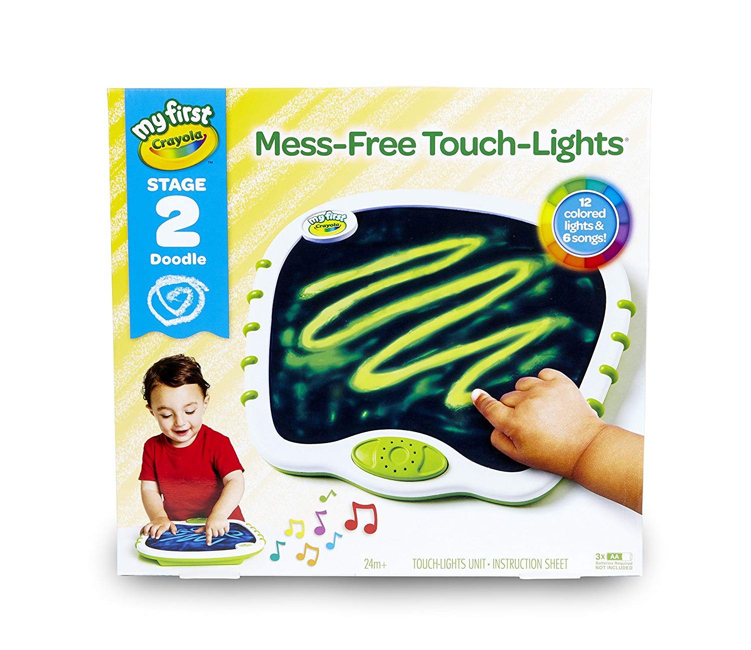 My First Crayola Touch Lights, Musical Doodle Board