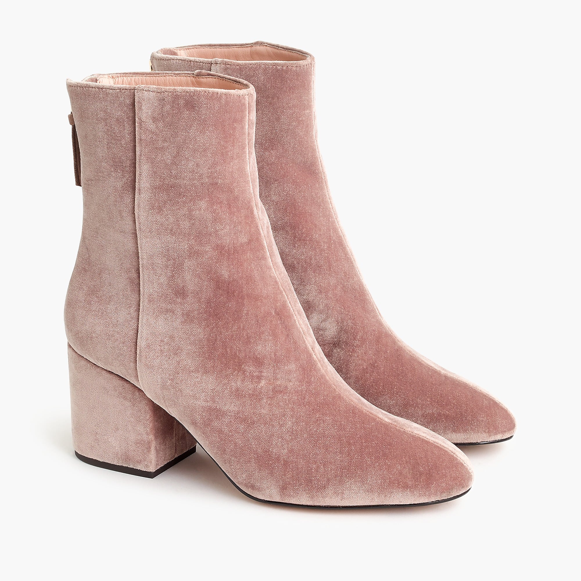 J.Crew Sadie Ankle Boots in Velvet