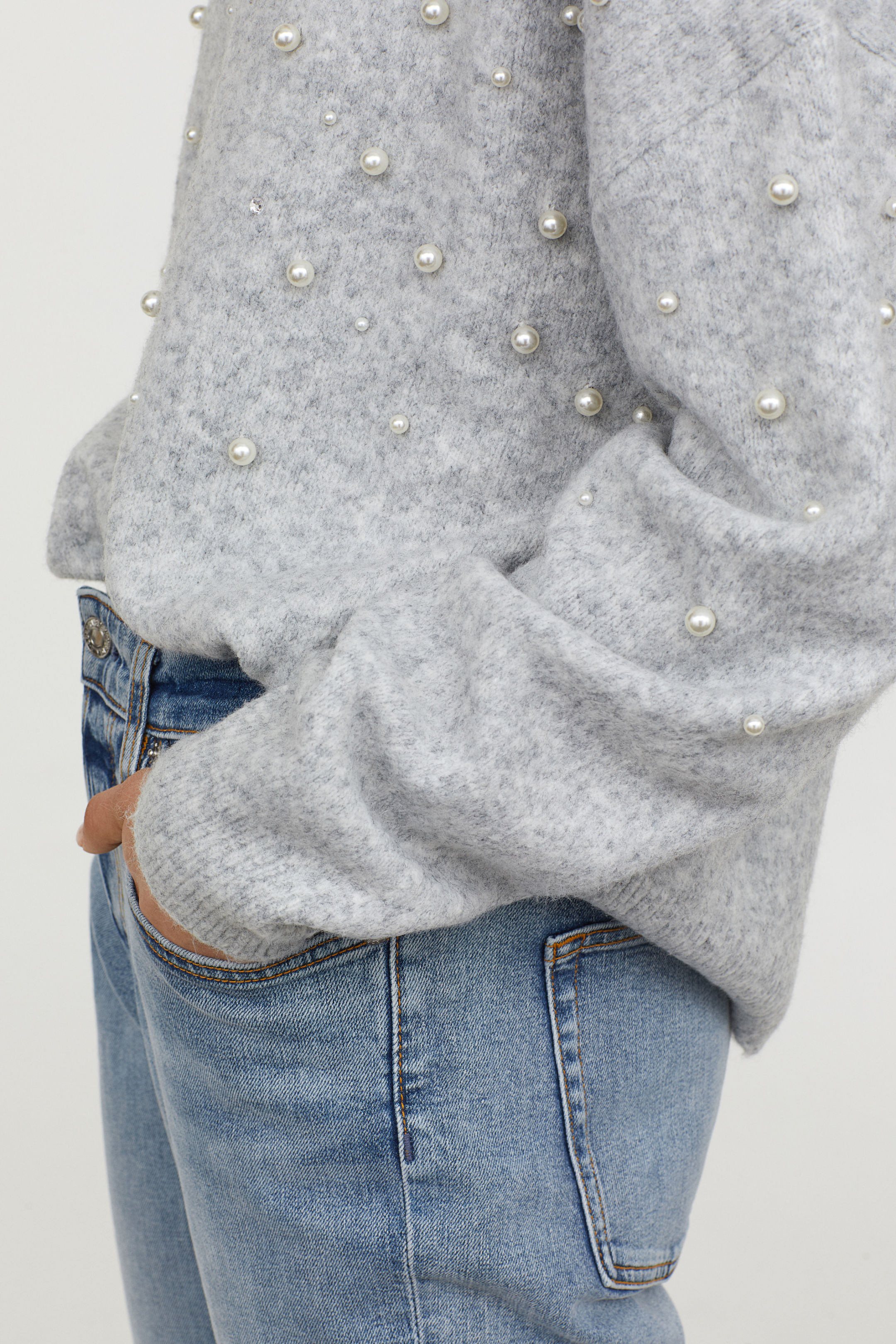 Bead Embroidered Sweater (And it’s under $40!)