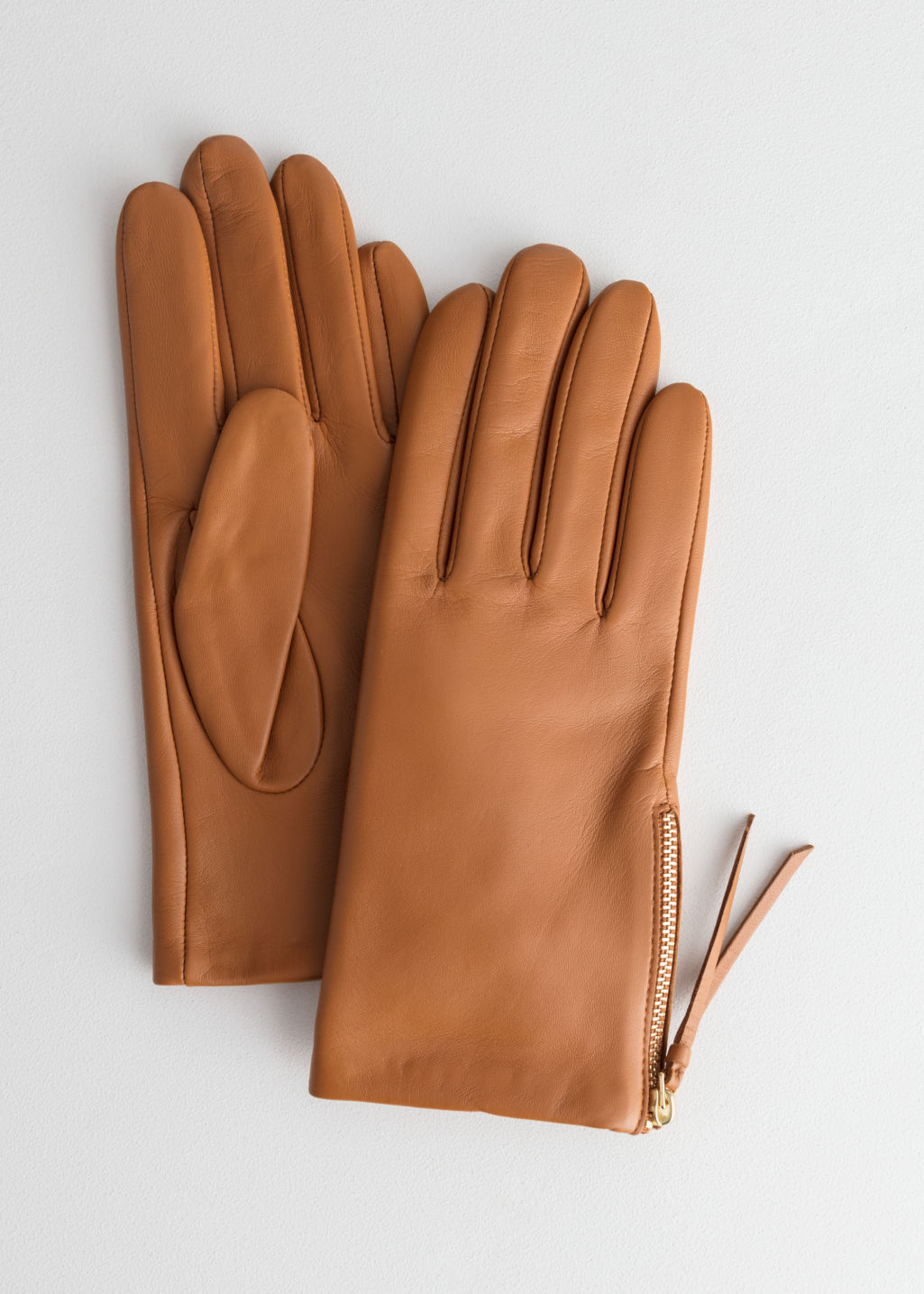 & Other Stories Side Zip Gloves