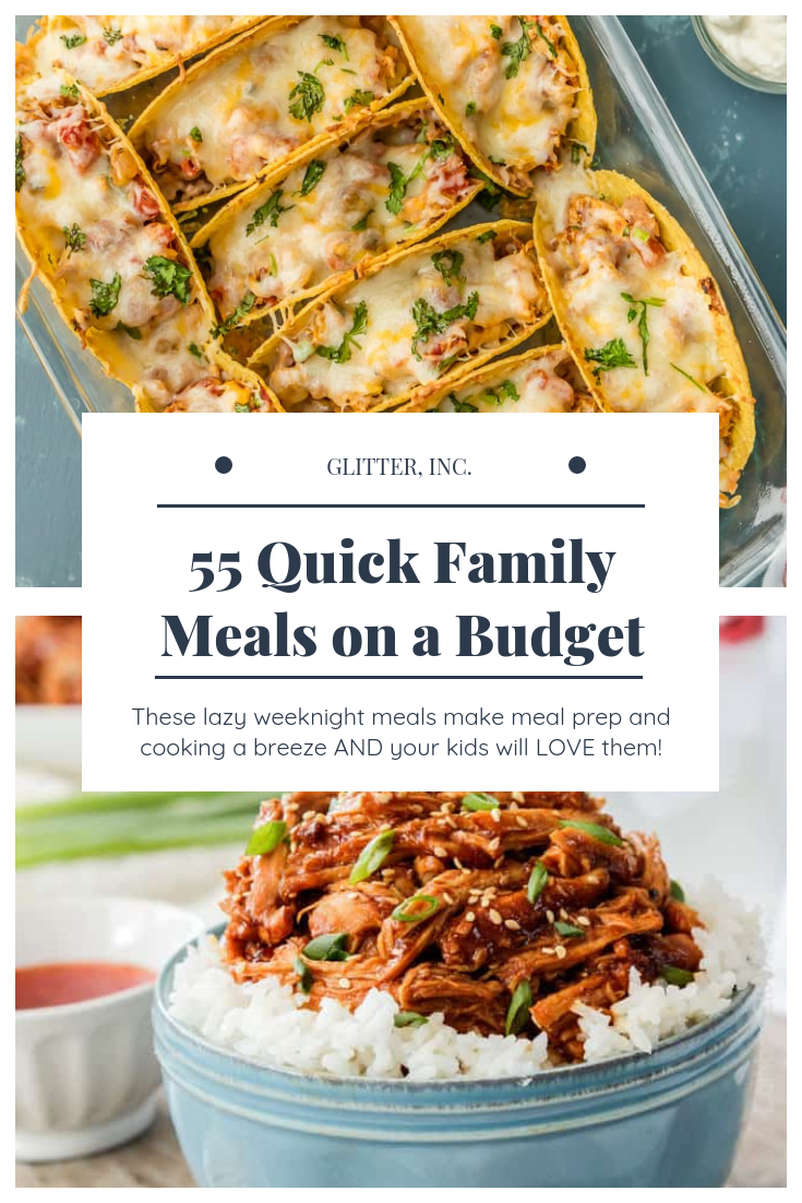 quick meals on a budget for family of 5