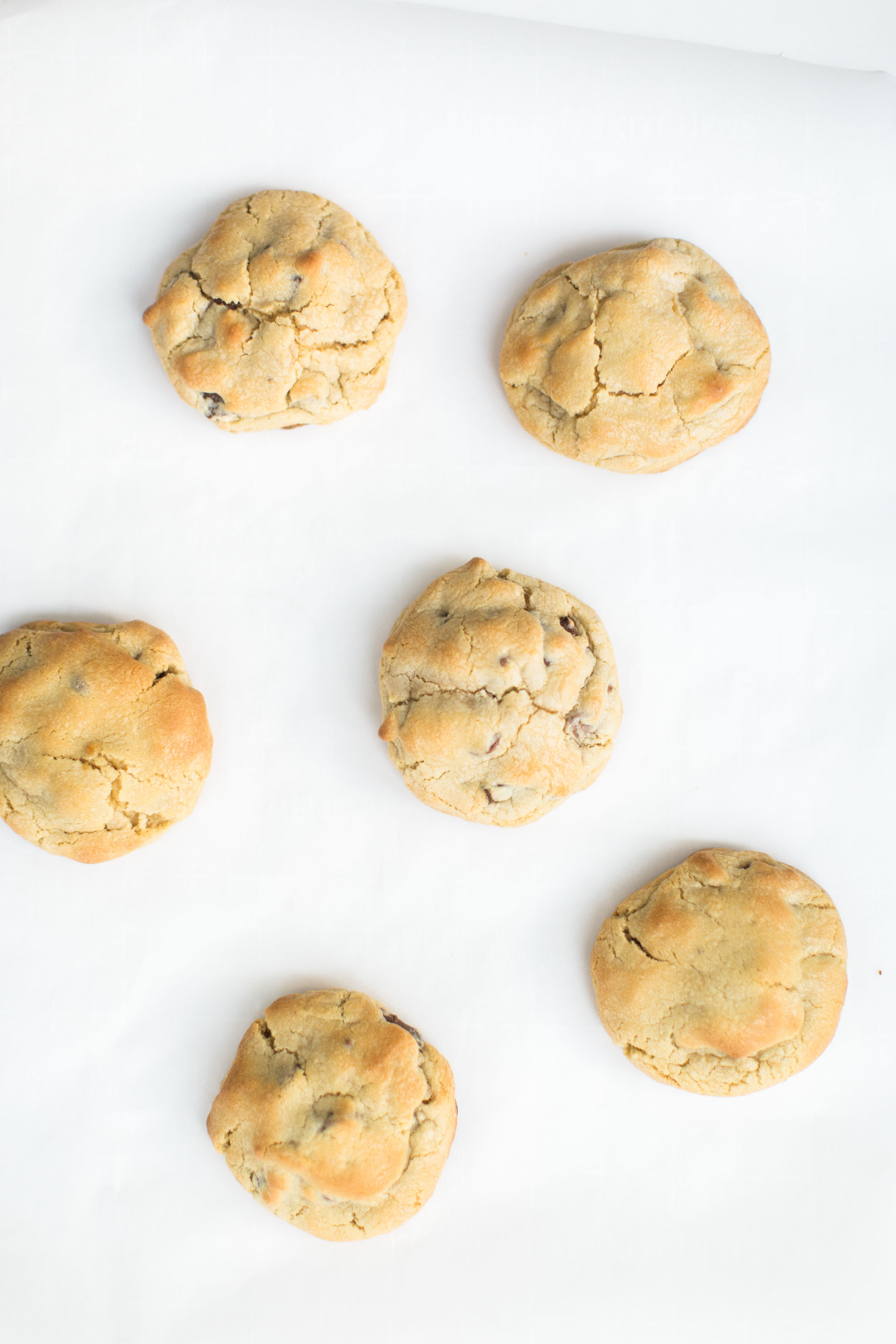 Here it is! The Famous Levain Bakery Chocolate Chip Cookie Recipe that all of New York City is obsessed with; plus a few little tweaks that had our whole family totally crushing on these. You have got to try these super thick, gooey, and decadent #cookies. Click through for the #recipe. #levainbakery #levainbakerychocolatechipcookies #levainbakerycookies #famouscookies | glitterinc.com | @glitterinc