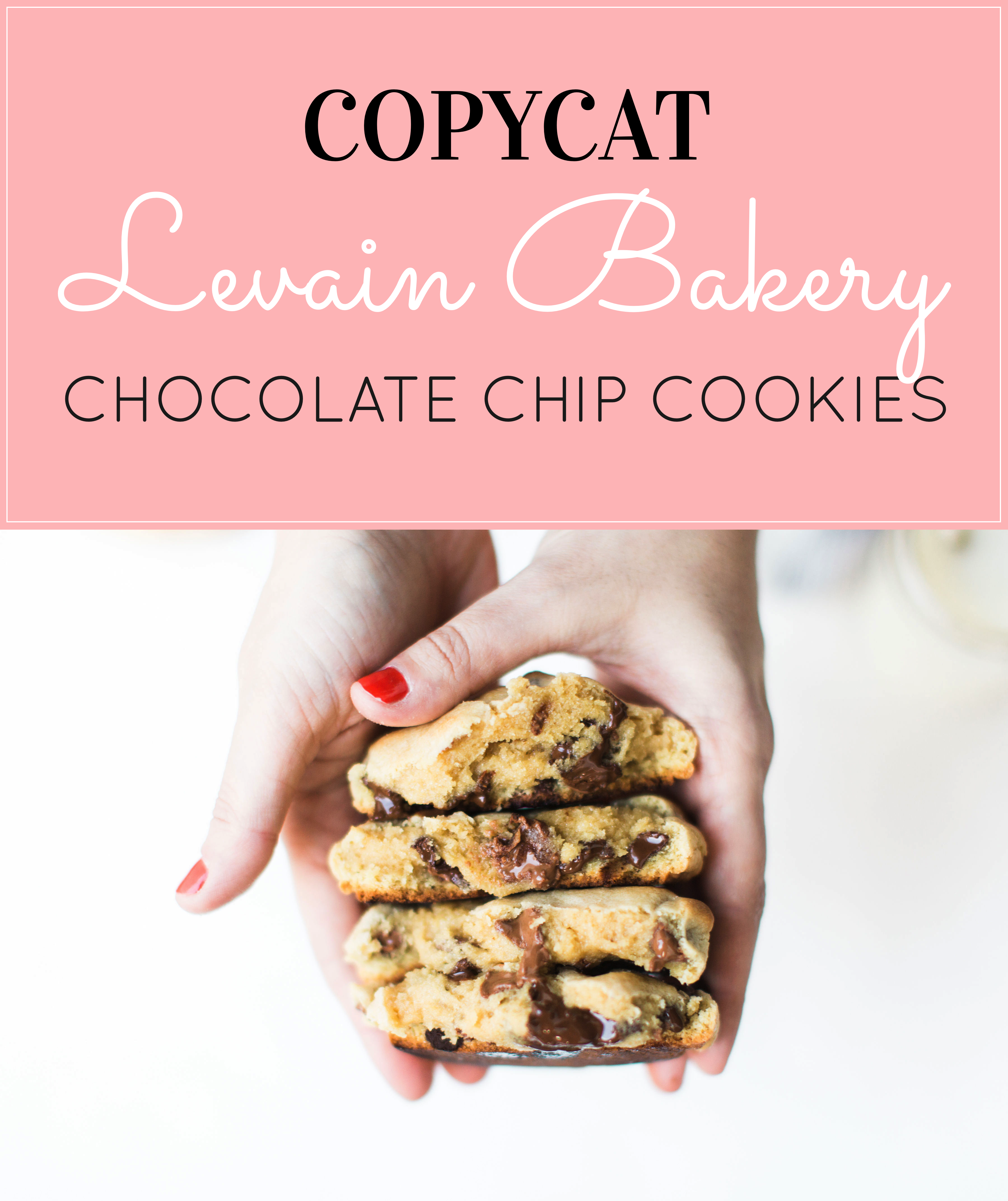 Here it is! The Famous Levain Bakery Chocolate Chip Cookie Recipe that all of New York City is obsessed with; plus a few little tweaks that had our whole family totally crushing on these. You have got to try these super thick, gooey, and decadent #cookies. Click through for the #recipe. #levainbakery #chocolatechipcookies #levainbakerychocolatechipcookies #levainbakerycookies #famouscookies | glitterinc.com | @glitterinc