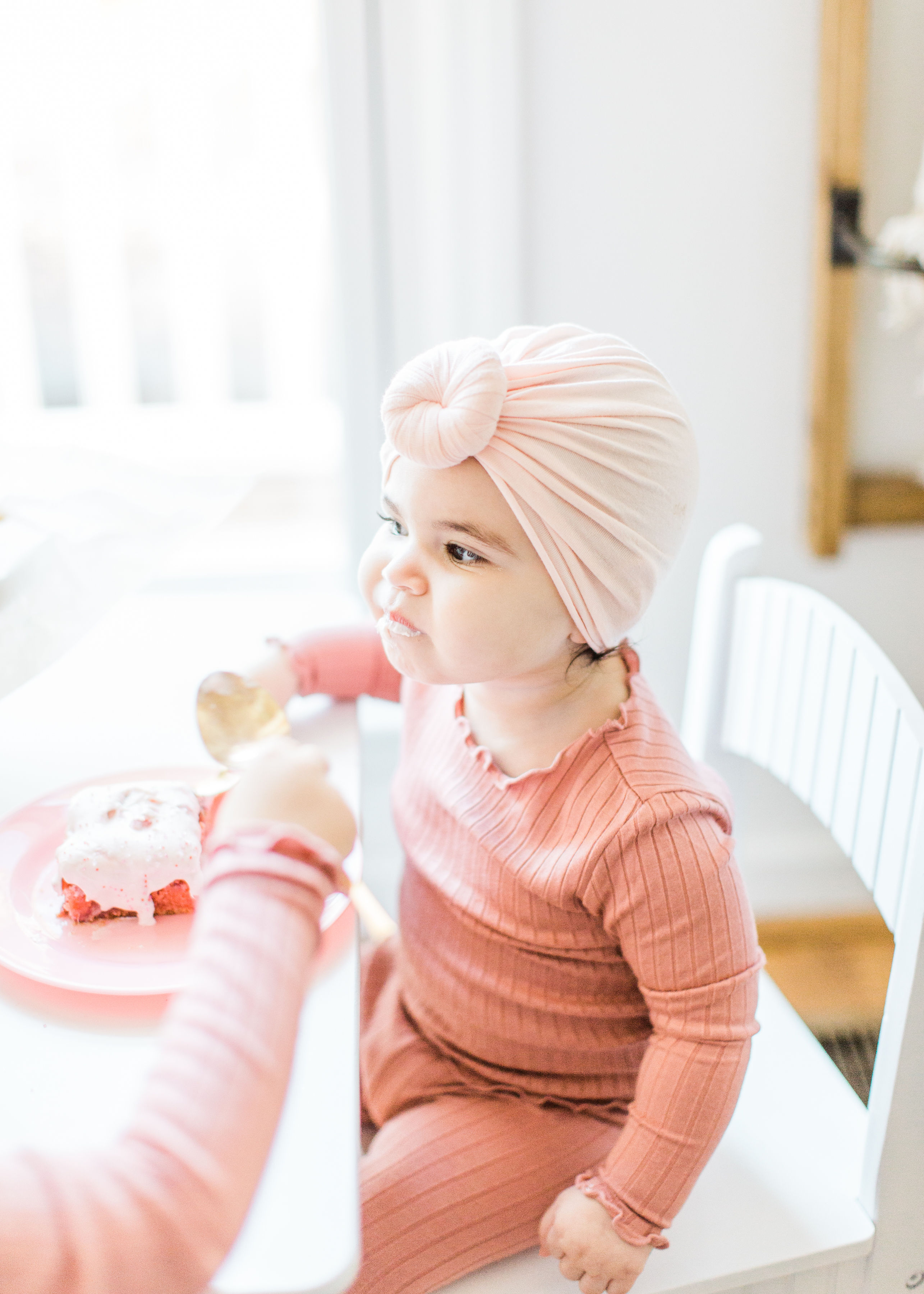 This simple homemade strawberry cake was an instant hit in our house.