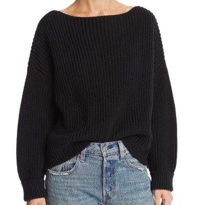 FRENCH CONNECTION Millie Mozart Boatneck Sweater