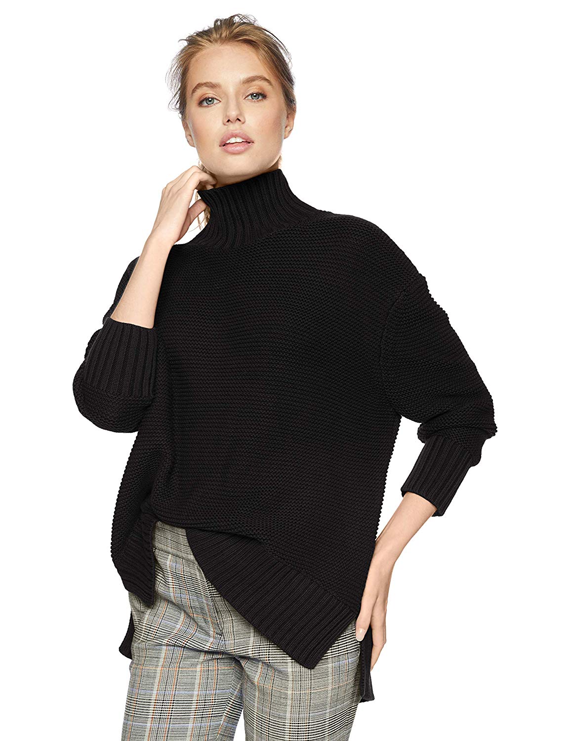 French Connection Women's Millie Mozart Solid Knits Cotton Sweaters