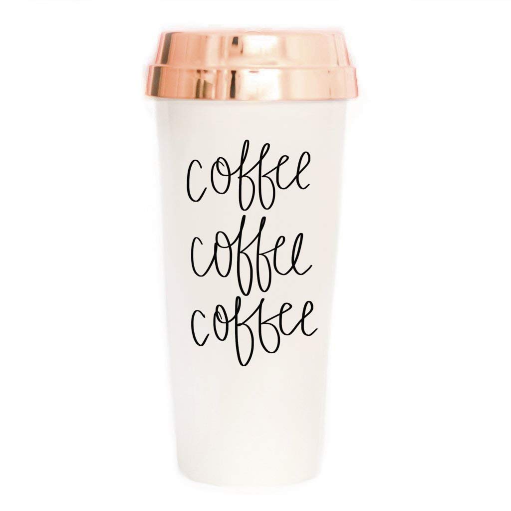 Lifestyle blogger Lexi of Glitter, Inc. shares her favorite weekly finds from around the web, including this adorable Sweet Water Decor Coffee Travel Mug | glitterinc.com | @glitterinc