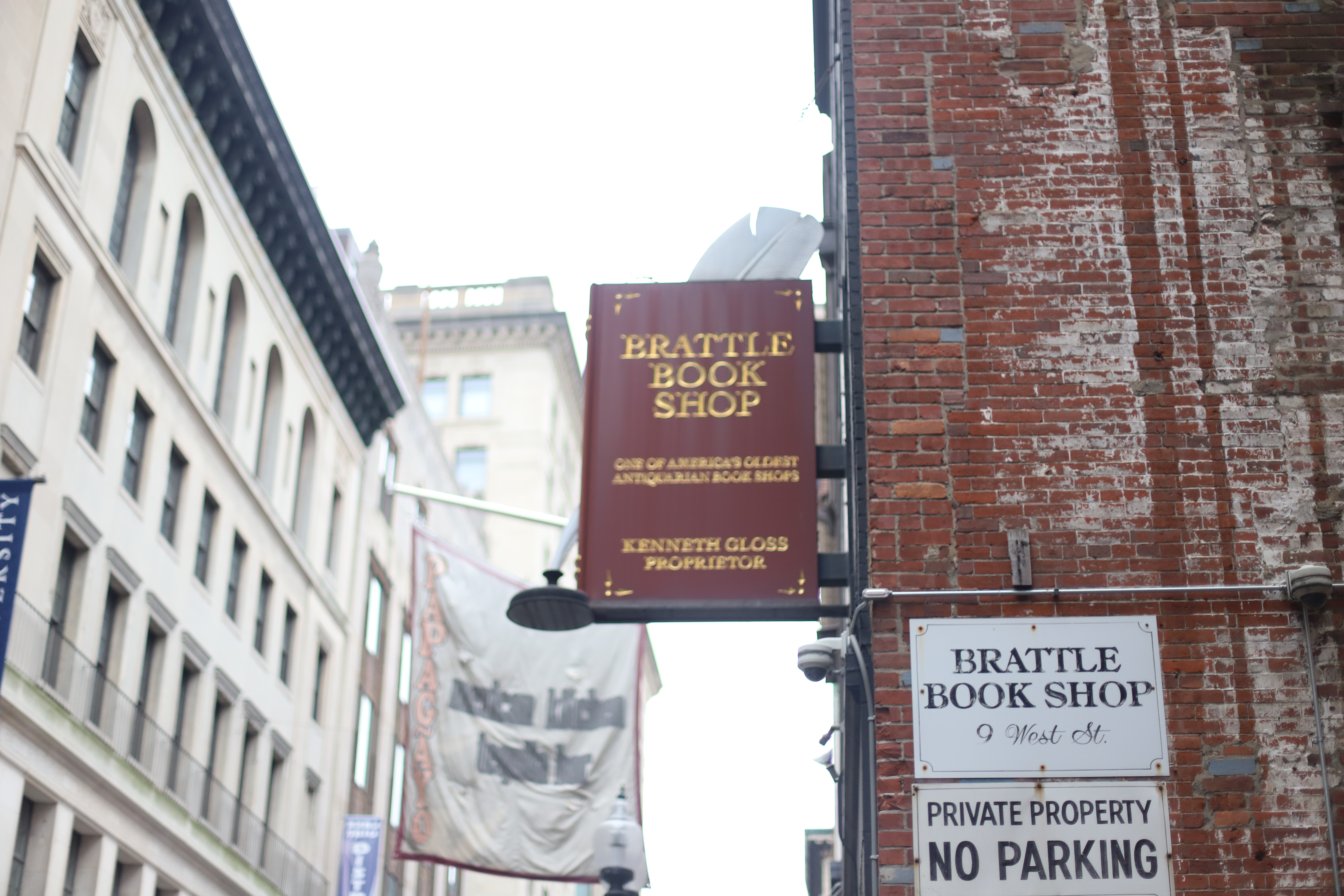 Brattle Book Shop in Boston