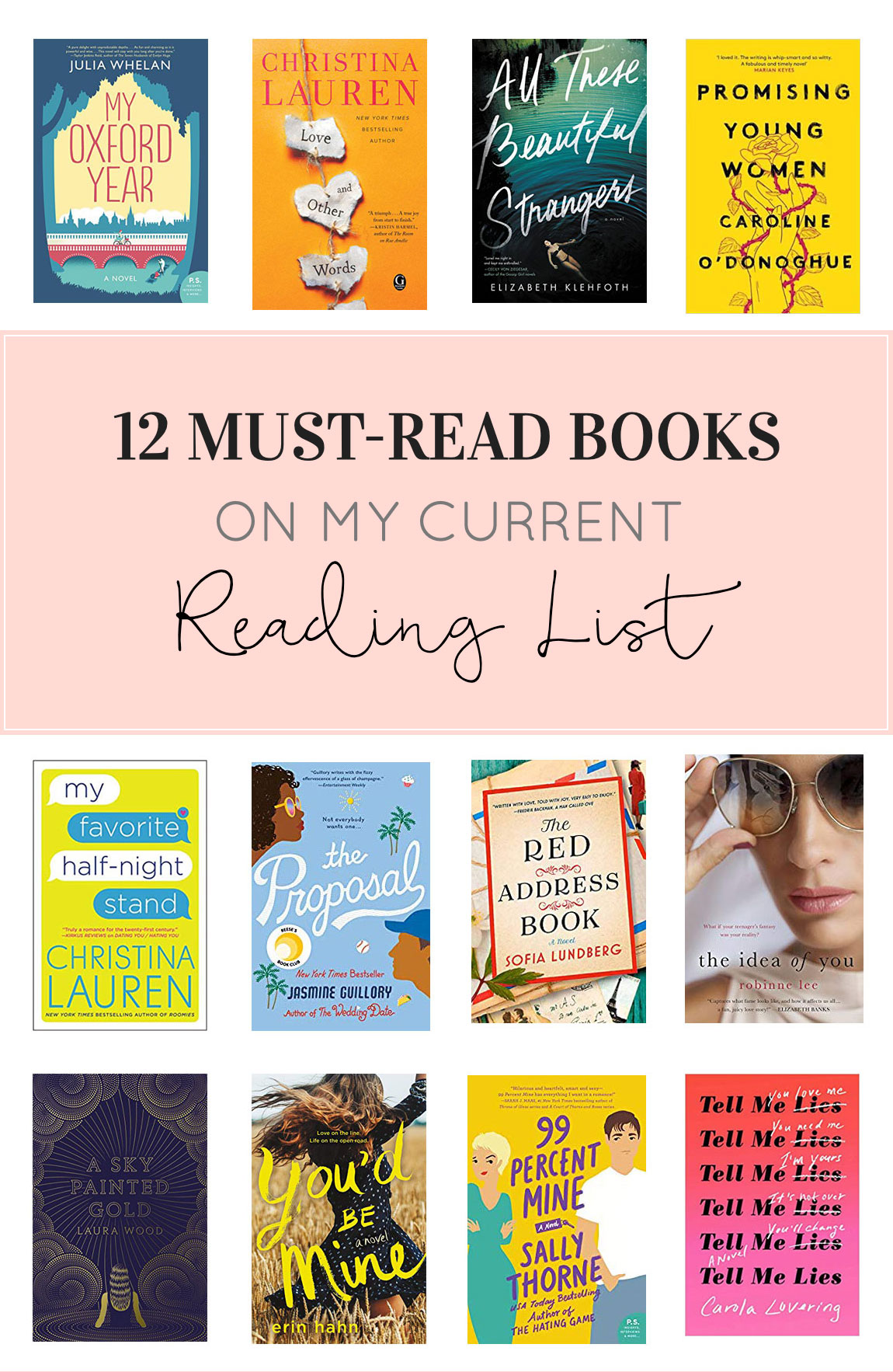 Spring Reading List 12 MustRead Books Glitter, Inc.