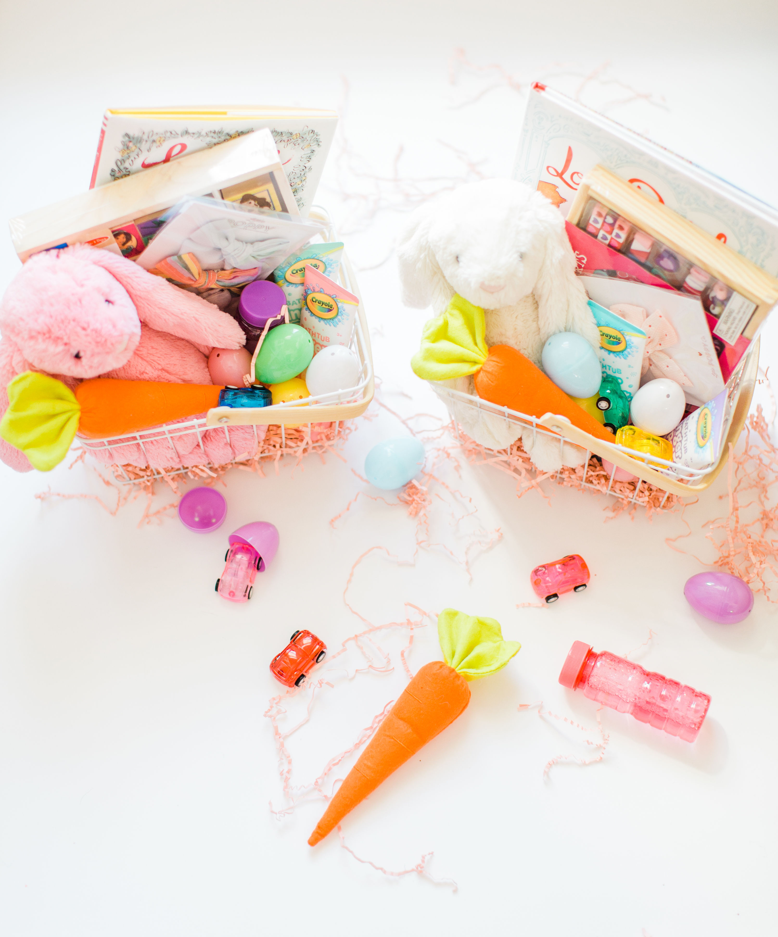 Here's exactly what we put in our little girls' Easter baskets this year.