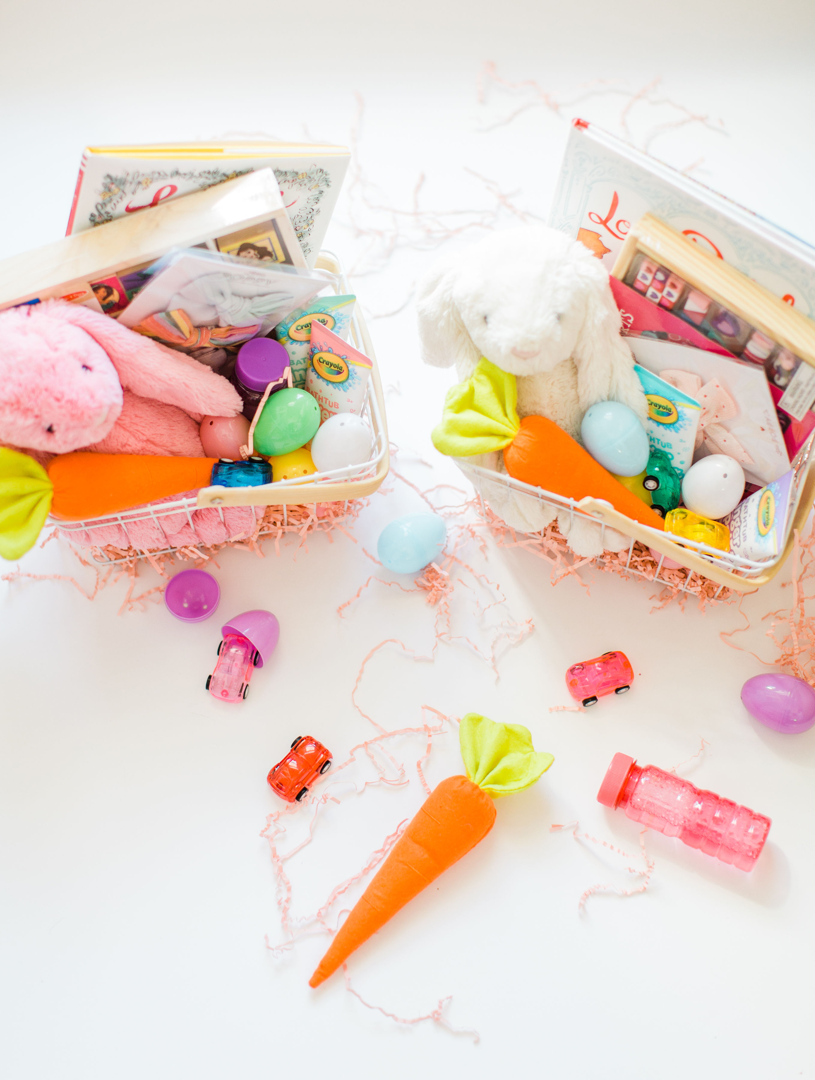 Here's exactly what we put in our little girls' Easter baskets this year.