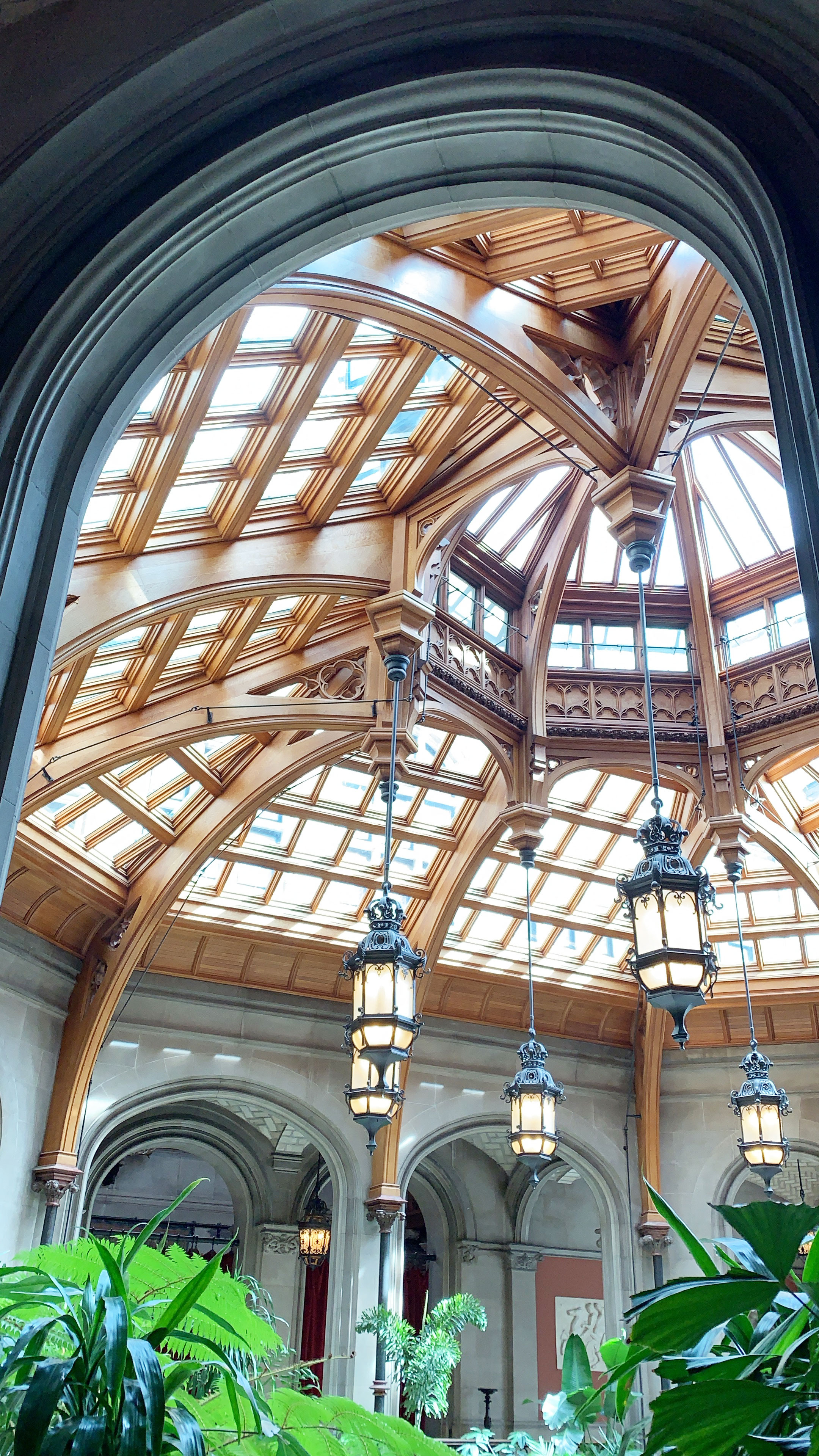 Biltmore House - This is the atrium where you'll start your tour