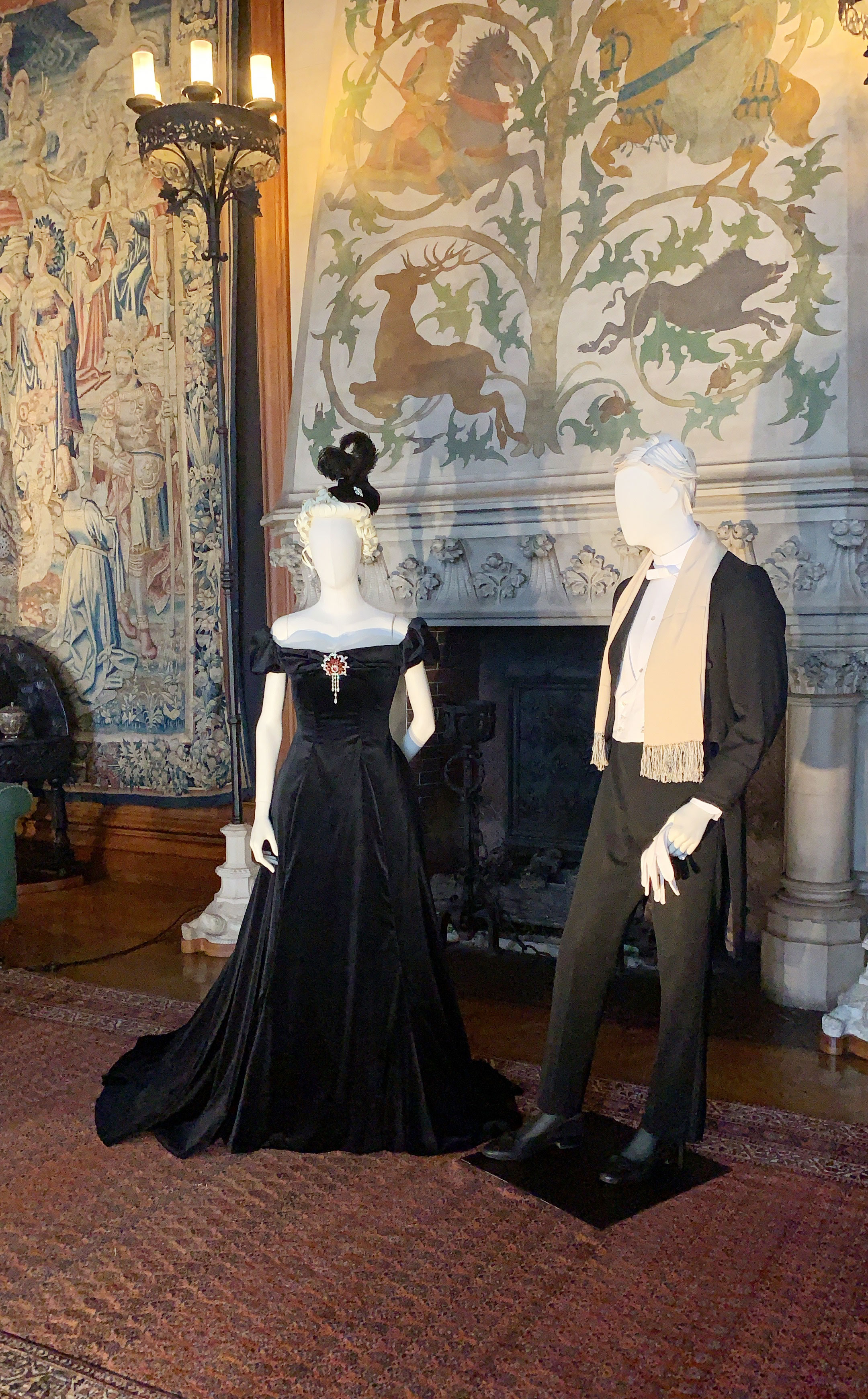 I was most excited to visit Biltmore House this trip for their newest exhibition, A Vanderbilt House Party – The Gilded Age