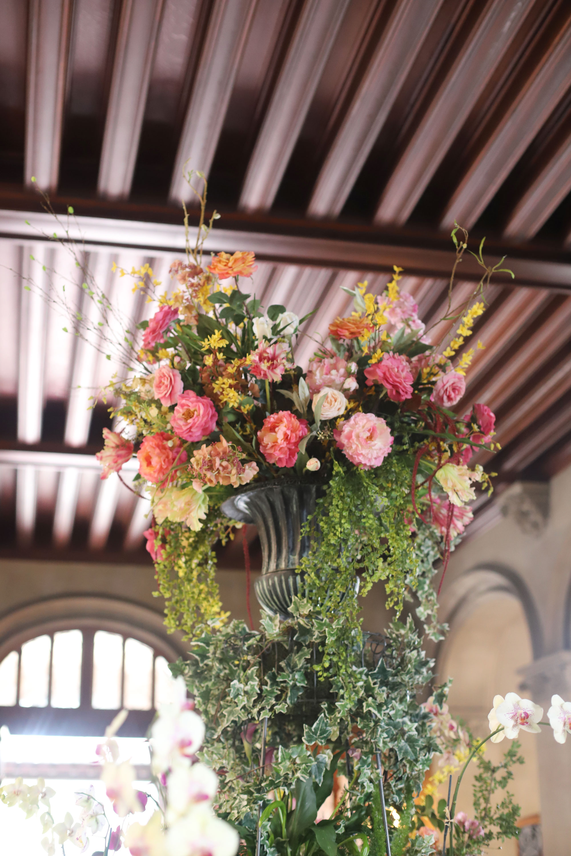 The Biltmore House is spectacular, and it's made all the more incredible with beautiful exhibits and stunning fresh flowers.