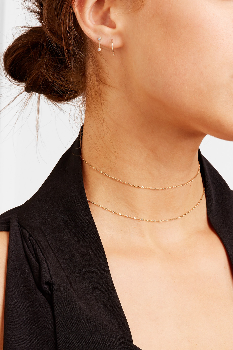 CATBIRD Sweet Nothing 14-Karat Gold Choker