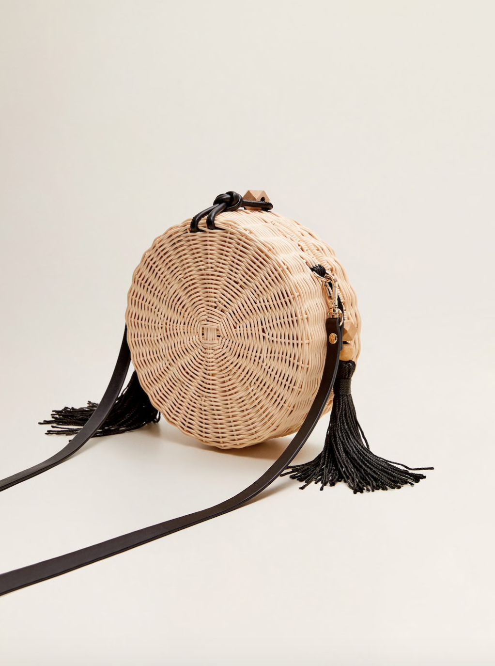 Mango Bamboo Round Bag