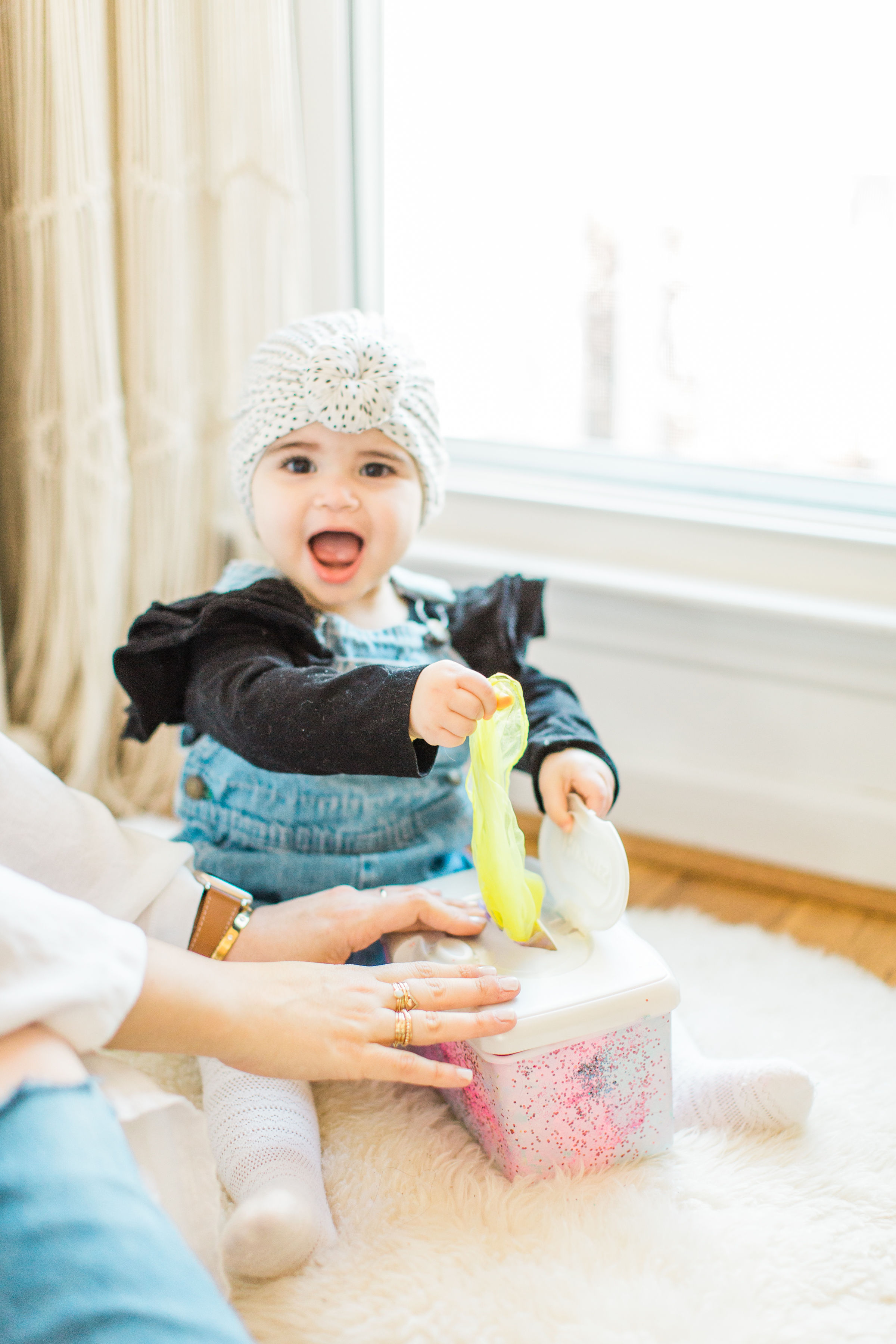 How to Make a DIY Colorful Scarf Magic Wipes Box Sensory Toy