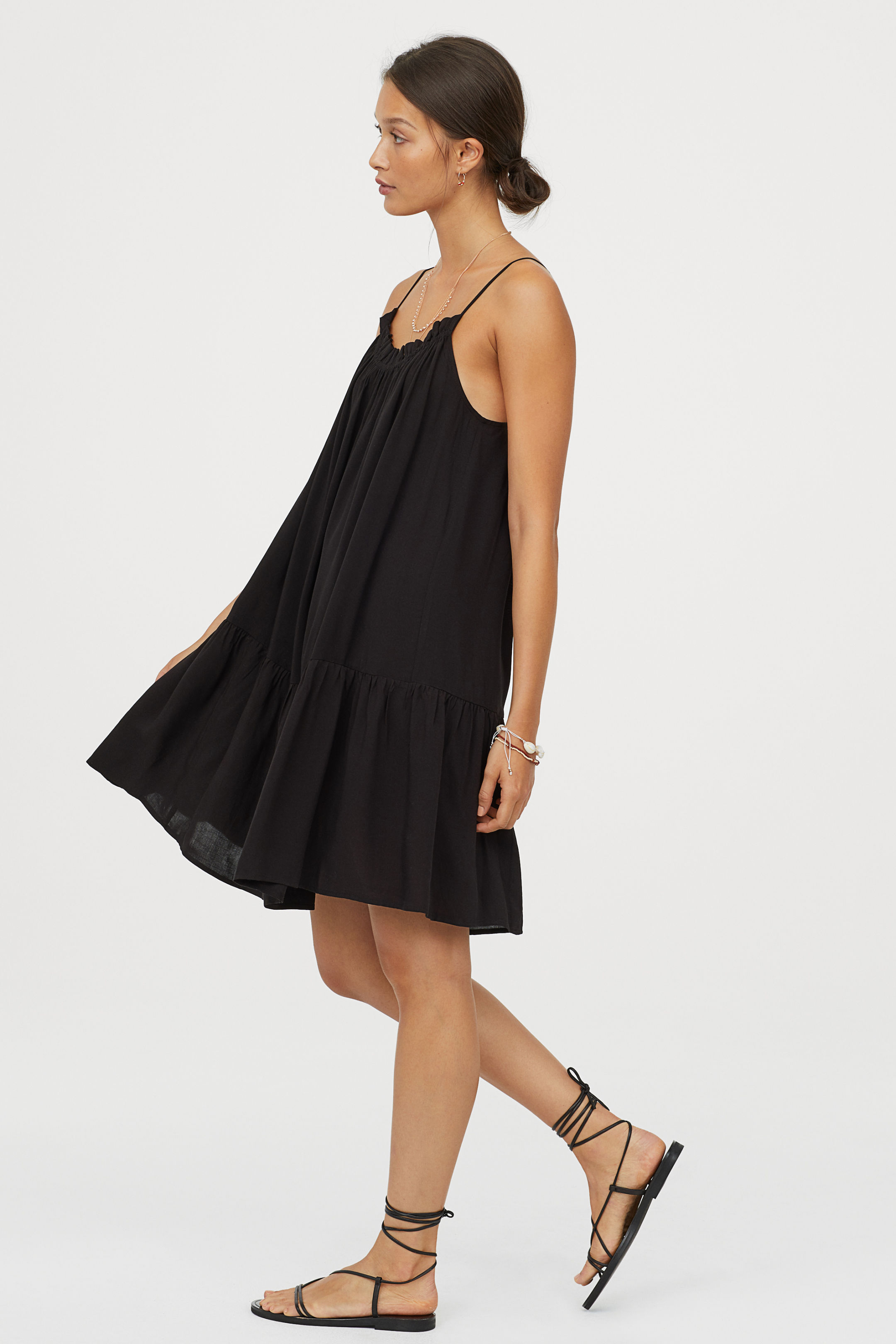 H&M Ruffled Dress