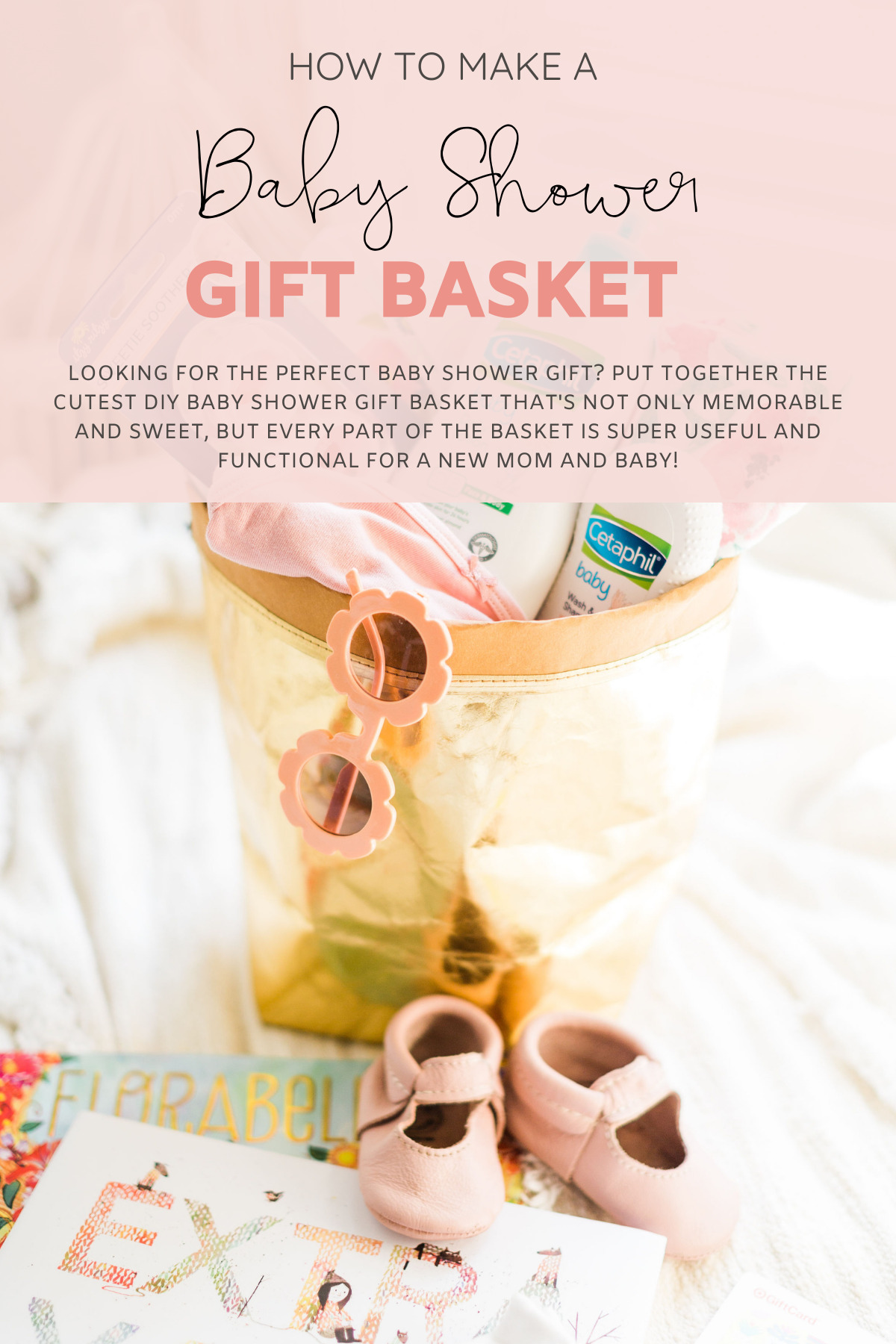 Diy baby shower gift basket 2024 for boy