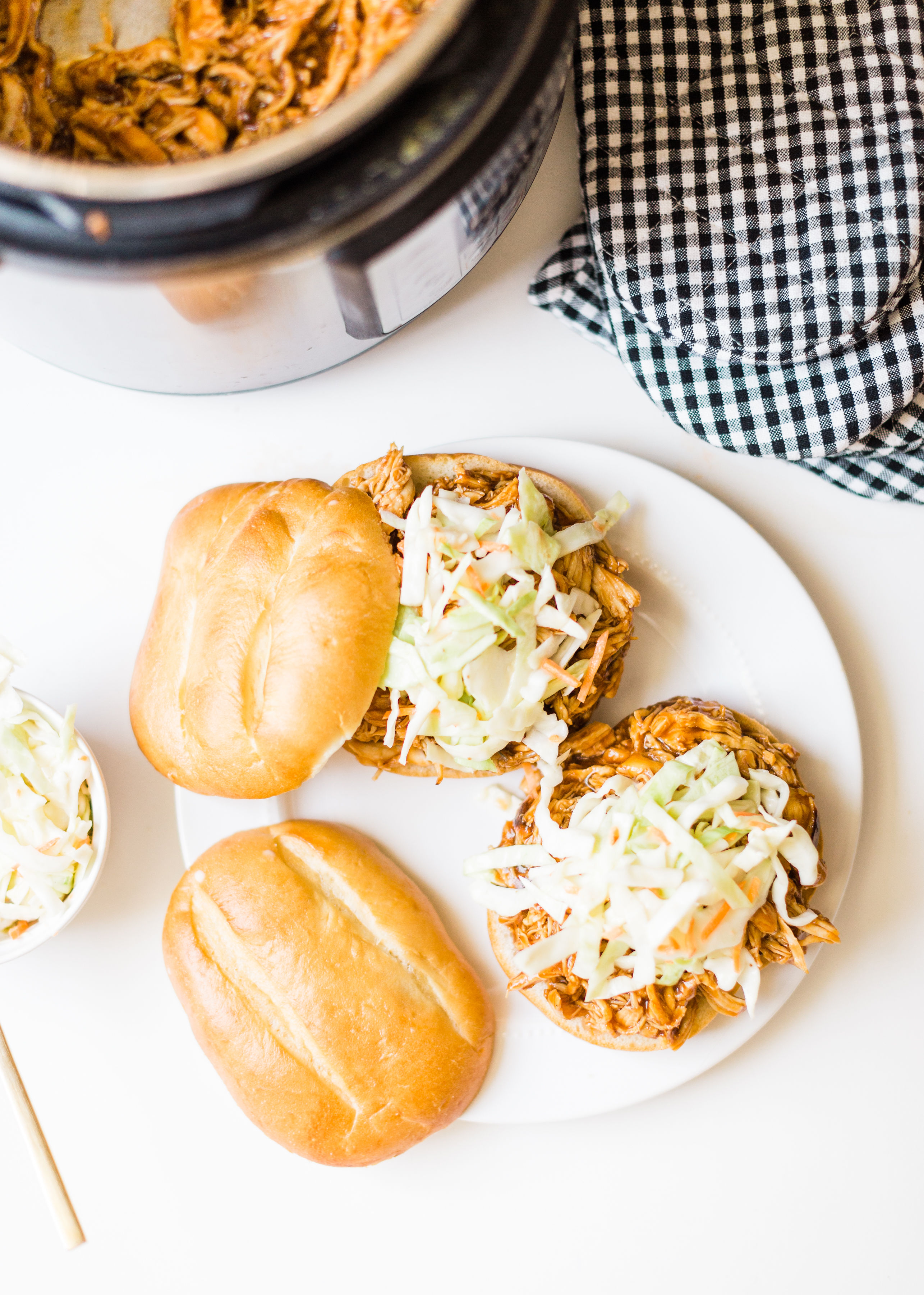 Barbecue pulled chicken online instant pot