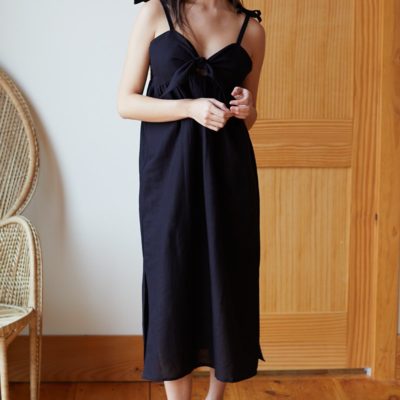 The Cutest Way to Store Headbands + Weekly Finds - Emerson Fry Cayman Tie-Bist Midi Dress