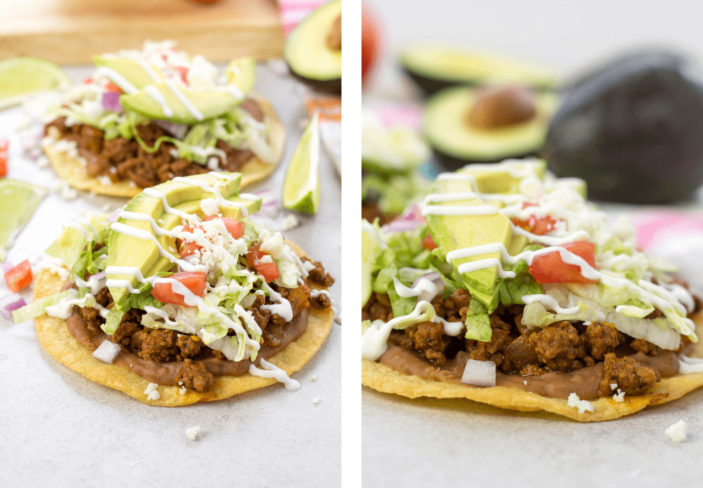 Ground Beef Tostadas, Easy and Delicious Weeknight Dinner Recipes for Busy Parents