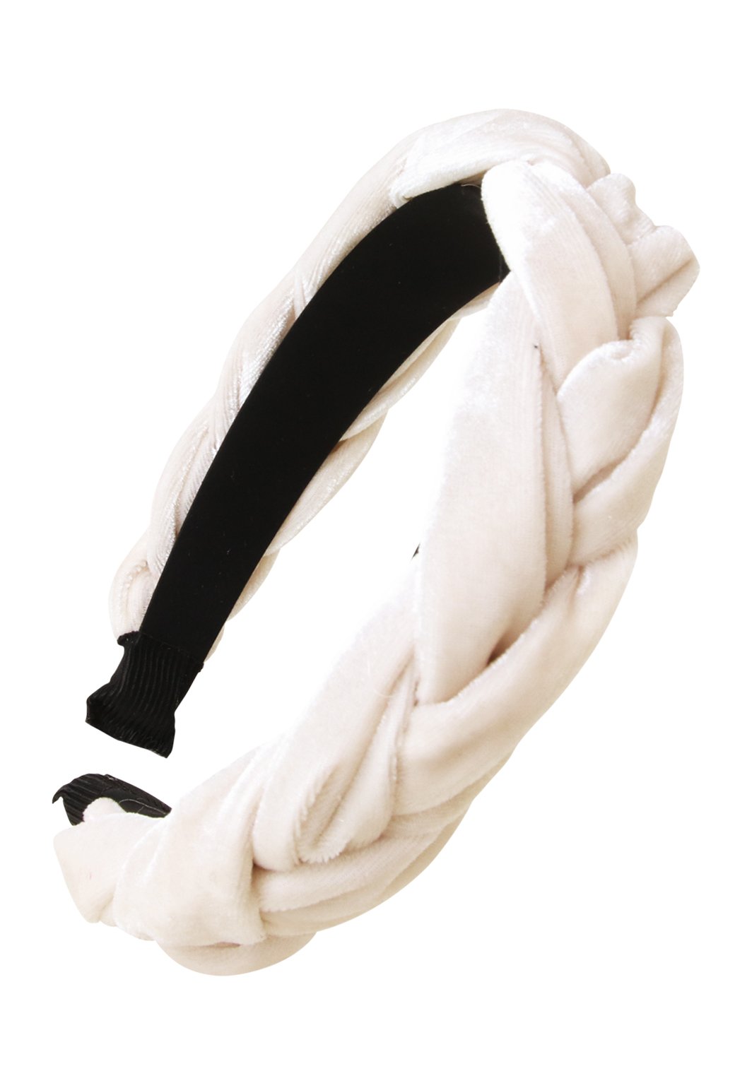 Buru Ivory Rapunzel Headband. Perfectly Feminine Sneakers