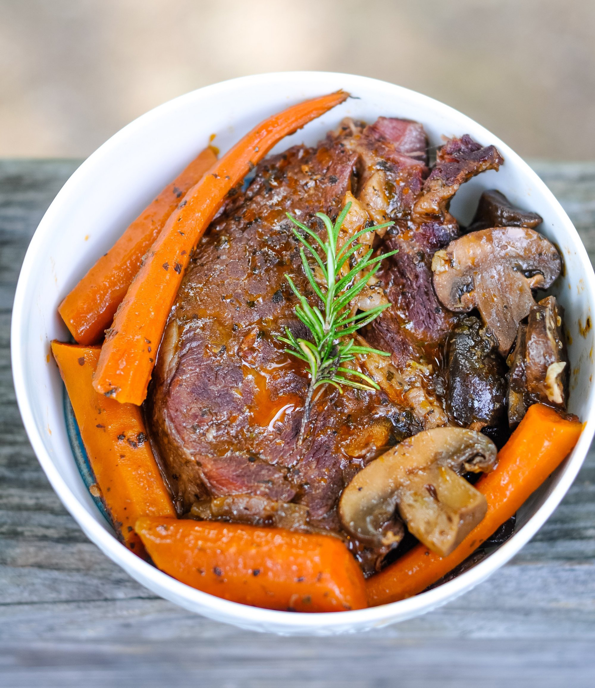 Savory Italian Pot Roast (easy Instant Pot or slow cooker dump dinner!)