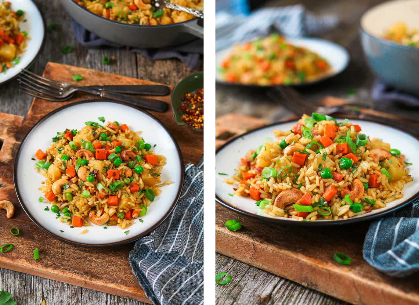 Vegan Pineapple Fried Rice