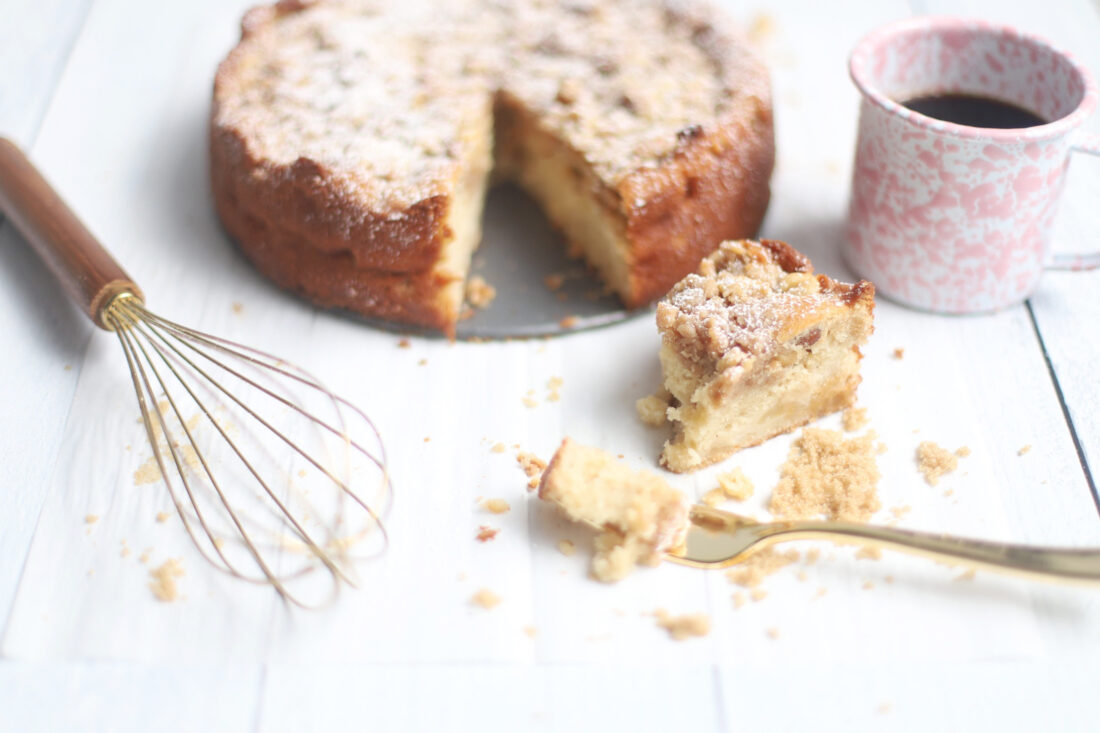 Classic Apple Crumb Cake - Glitter, Inc.