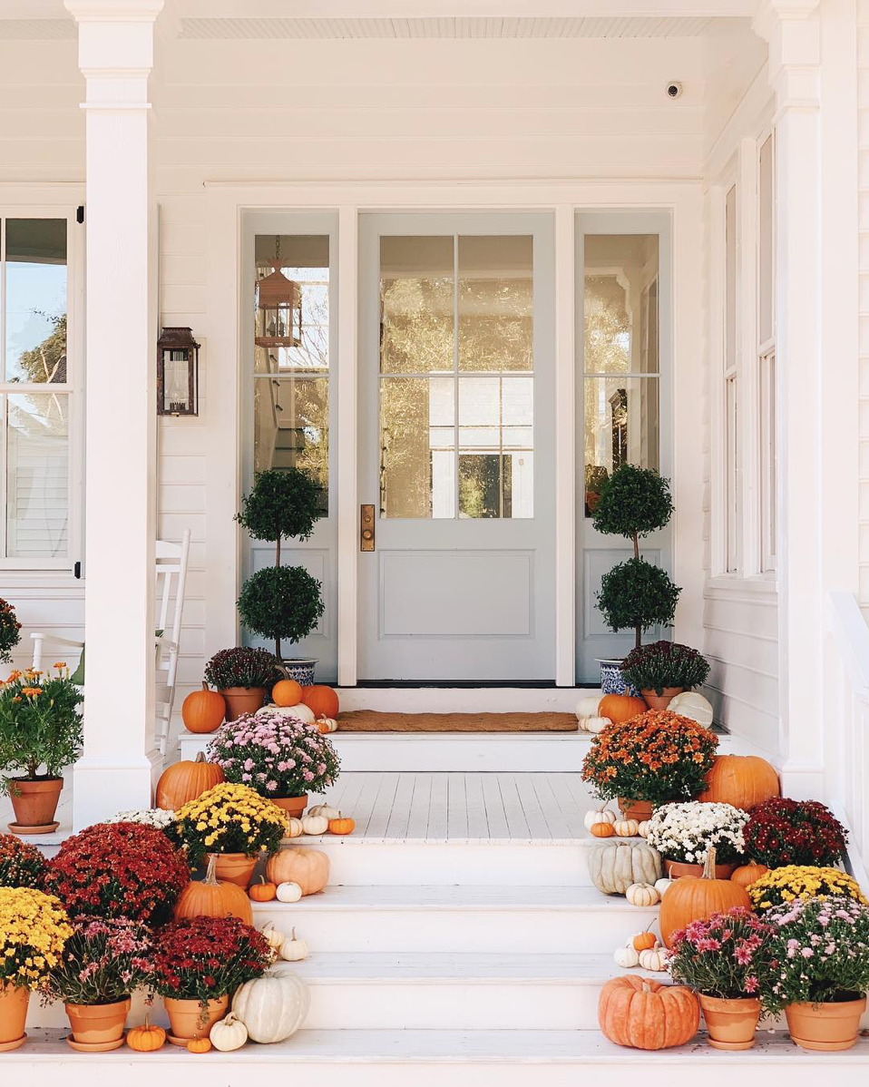 Michelle's Tasty Creations: Fall Front Porch Decorations