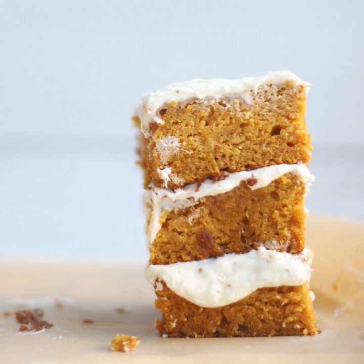 The Most Incredible Gluten Free Pumpkin Sheet Cake Glitter Inc