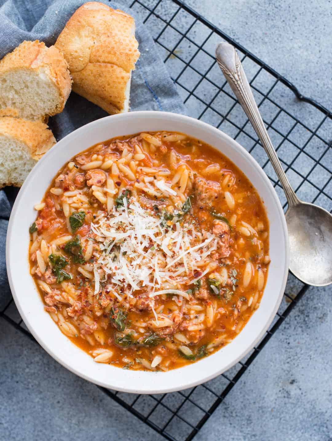 One of the perks of cold weather is getting to make and eat soup! Soup is filling, easy to make, healthy, and makes for great leftovers. Click through to find 100+ delicious family-approved soup recipes to make all fall and winter long. | glitterinc.com | @glitterinc