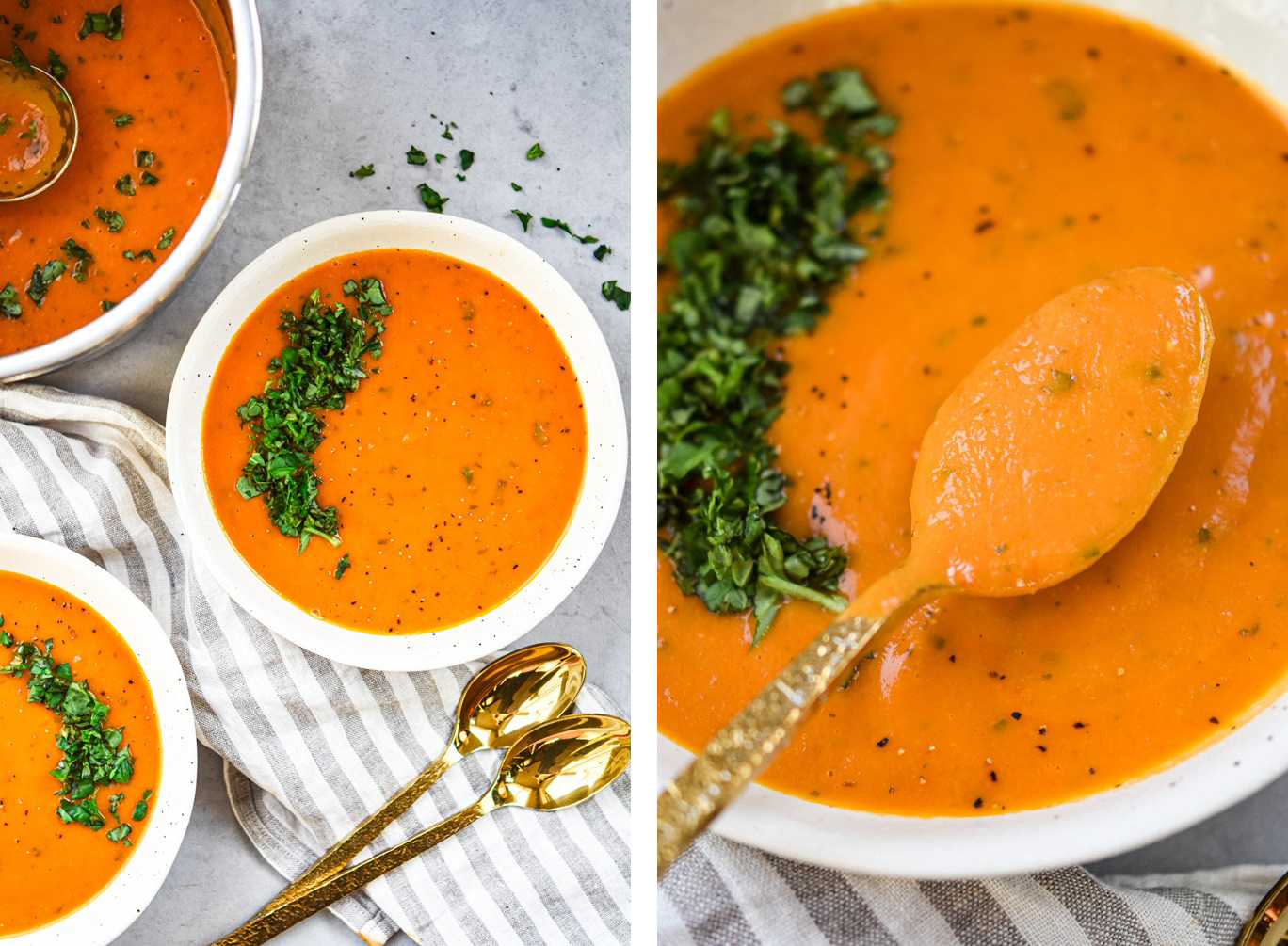 One of the perks of cold weather is getting to make and eat soup! Soup is filling, easy to make, healthy, and makes for great leftovers. Click through to find 100+ delicious family-approved soup recipes to make all fall and winter long. | glitterinc.com | @glitterinc