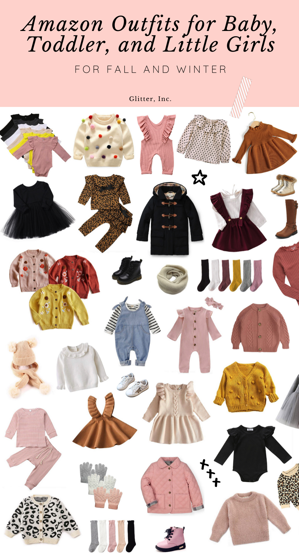 50+ Adorable Fall and Winter  Outfits for Girls - Glitter, Inc.