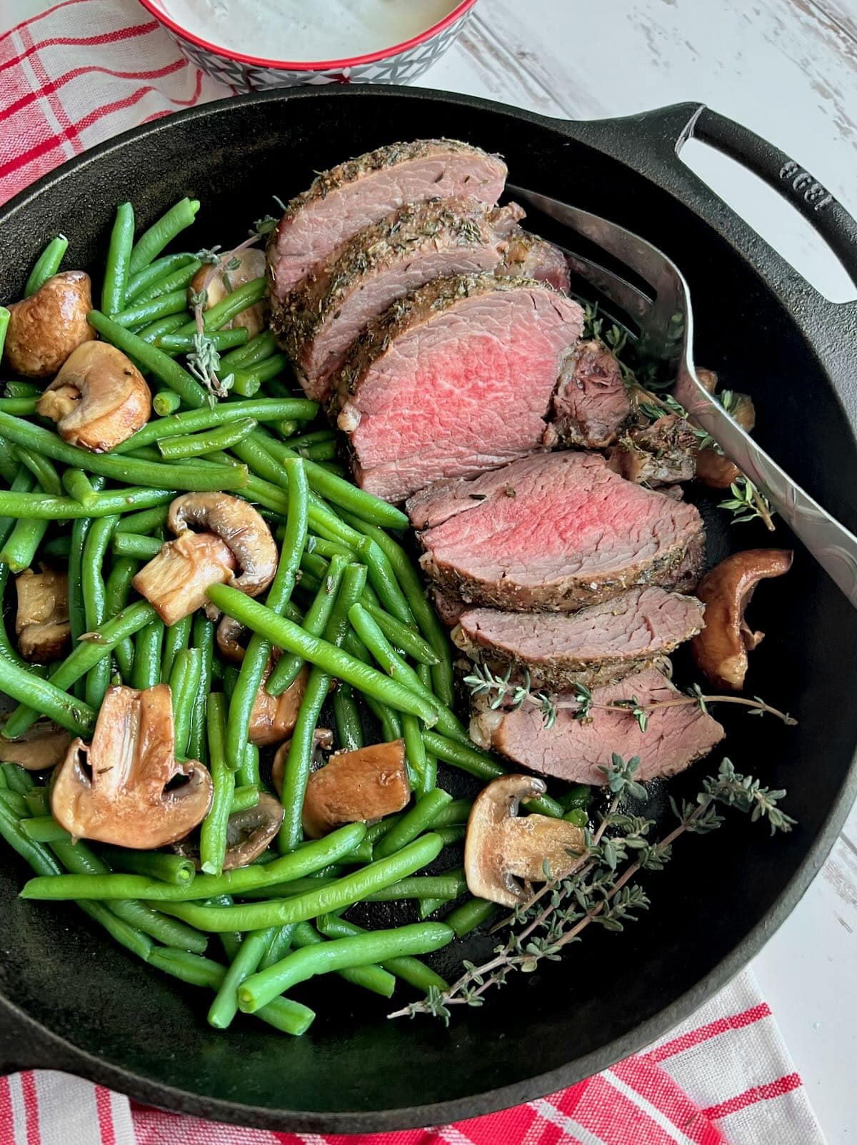 Cast Iron Beef Tenderloin