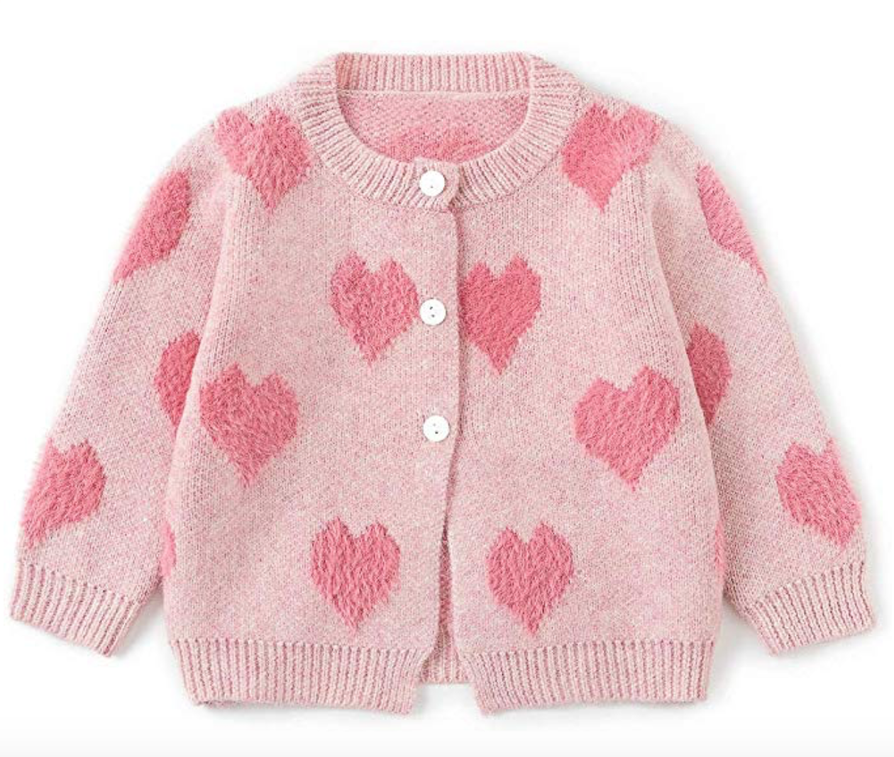 Girl Kids Winter Coat Knite Sweater Baby Knitwear Pullover Tops Sleeve Clothes 