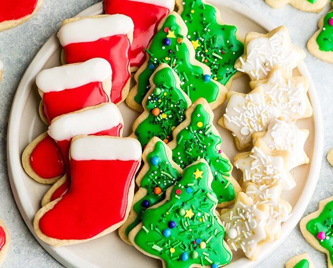 Best Cut Out Sugar Cookie Recipe - Christmas Cookies
