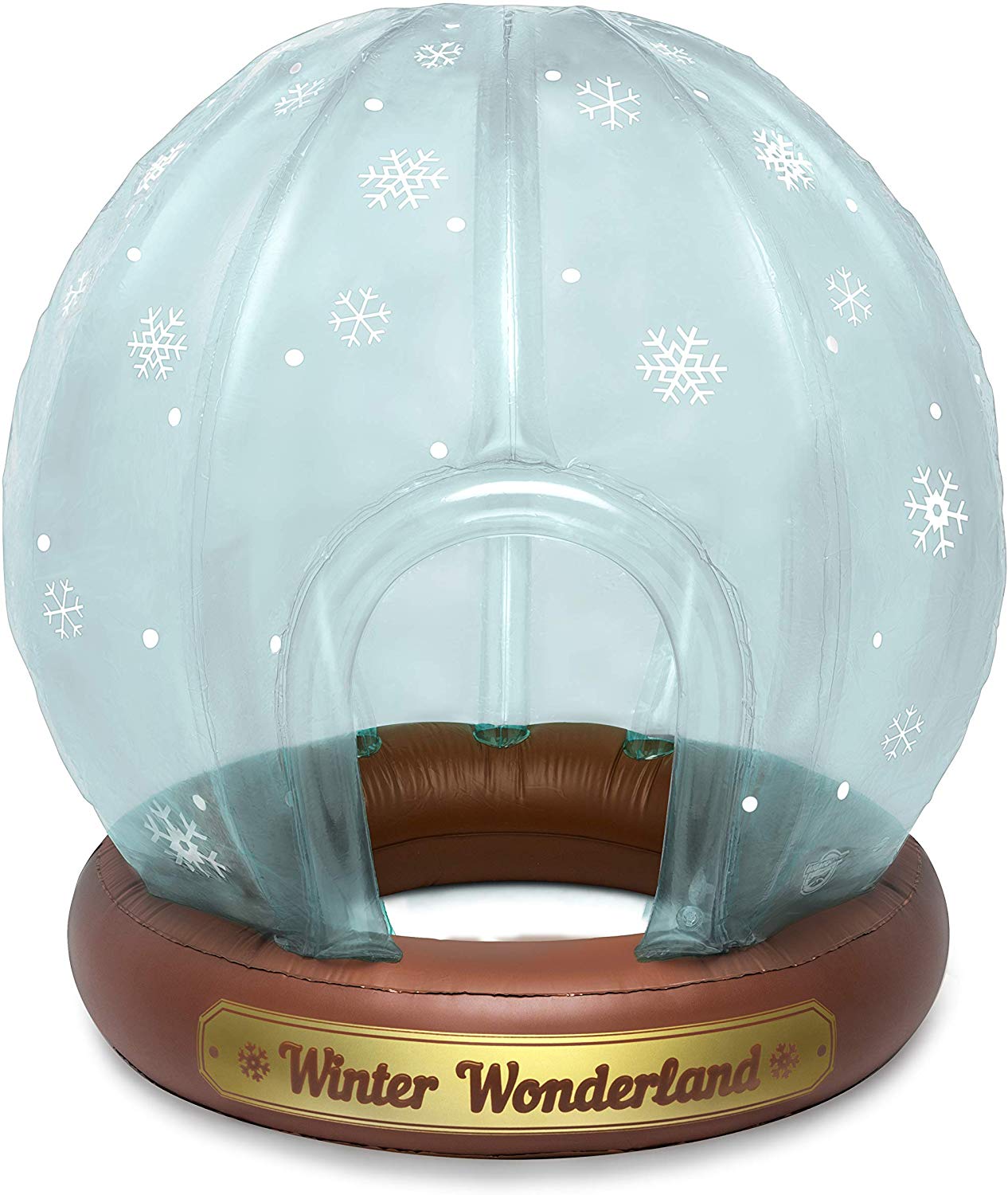 BigMouth Inc. Giant Inflatable Snow Globe Winter Fort