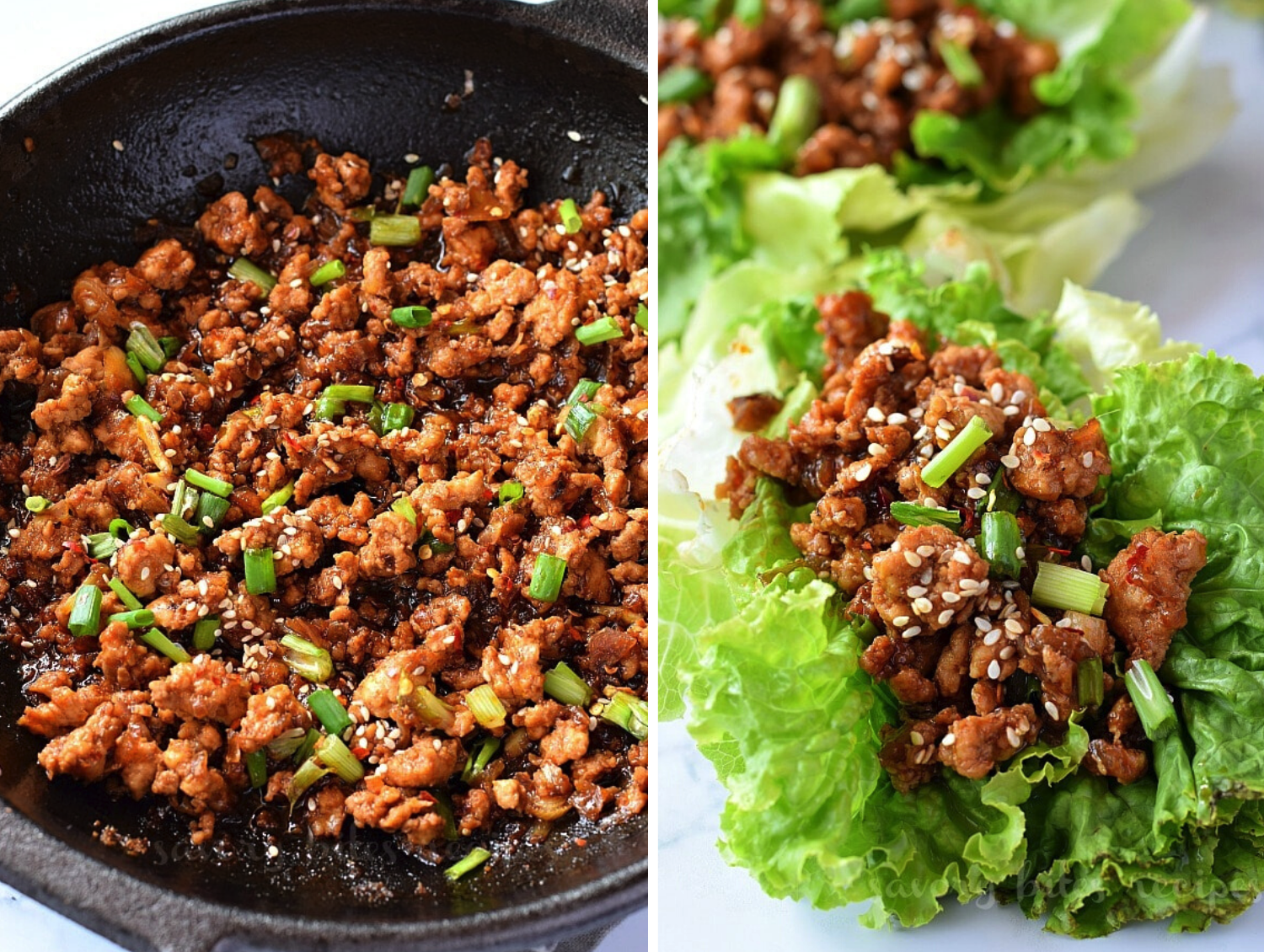 Asian Chicken Lettuce Wraps Quick and Healthy Dinner Recipes 