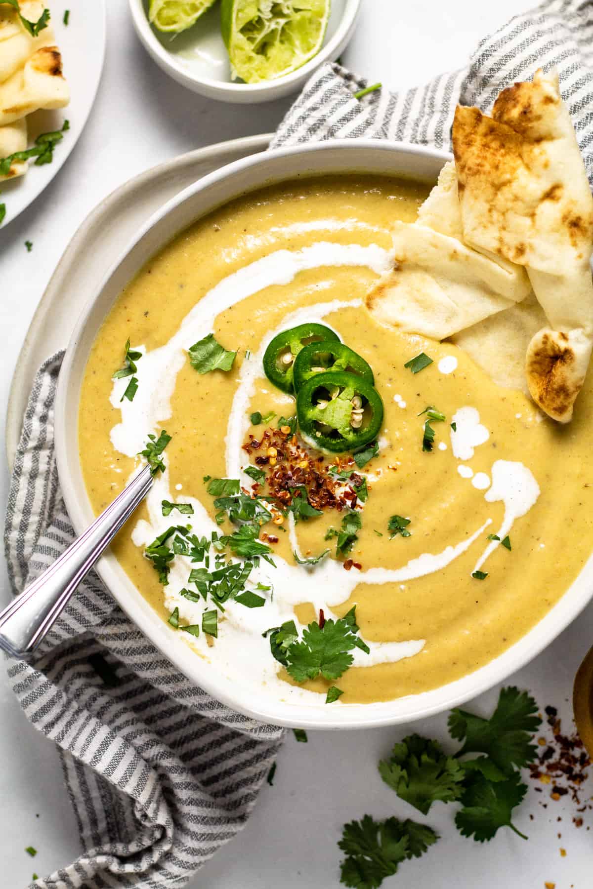 Curried Cauliflower Soup